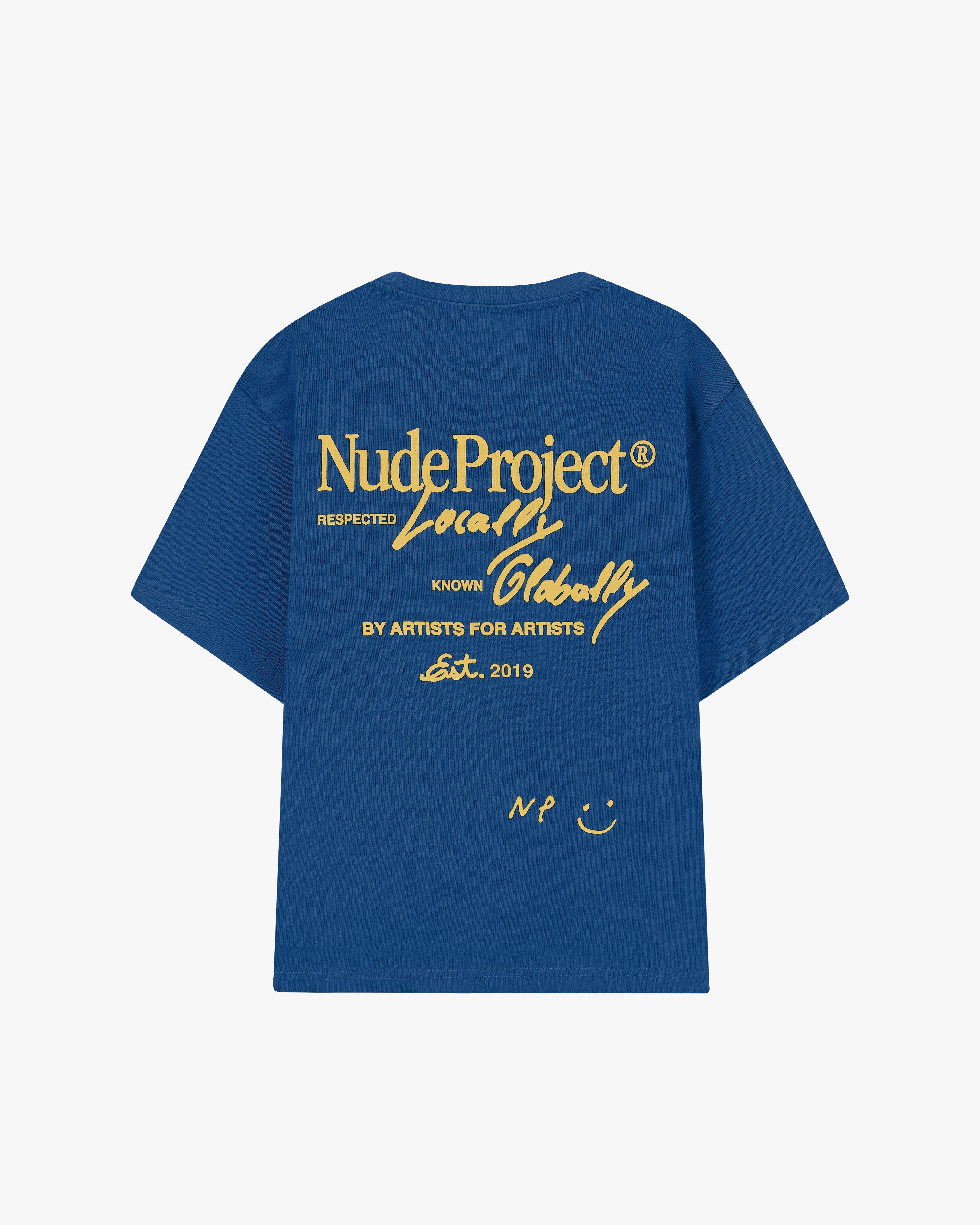 Global Soon Tee Blue