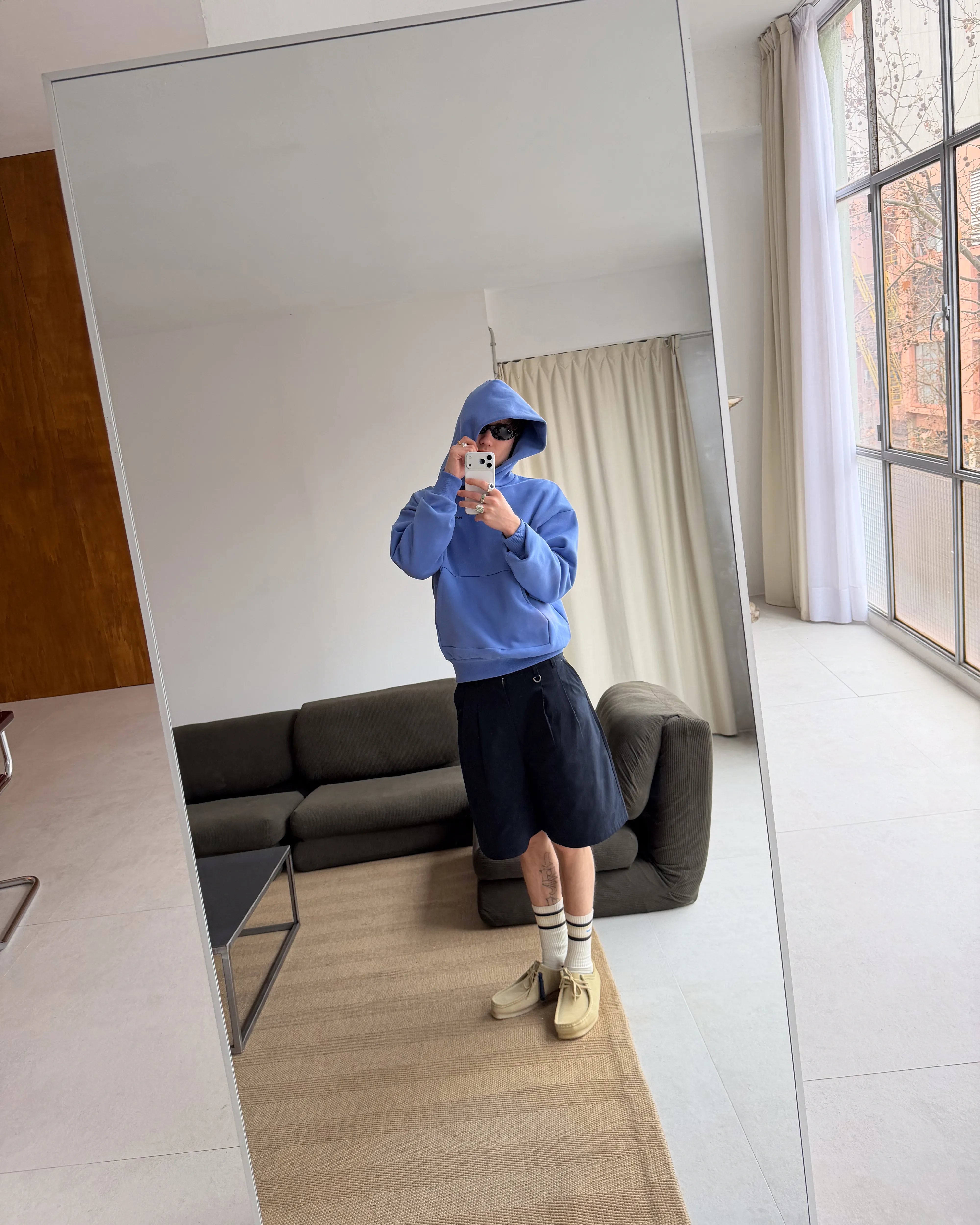 Origins Hoodie Blue