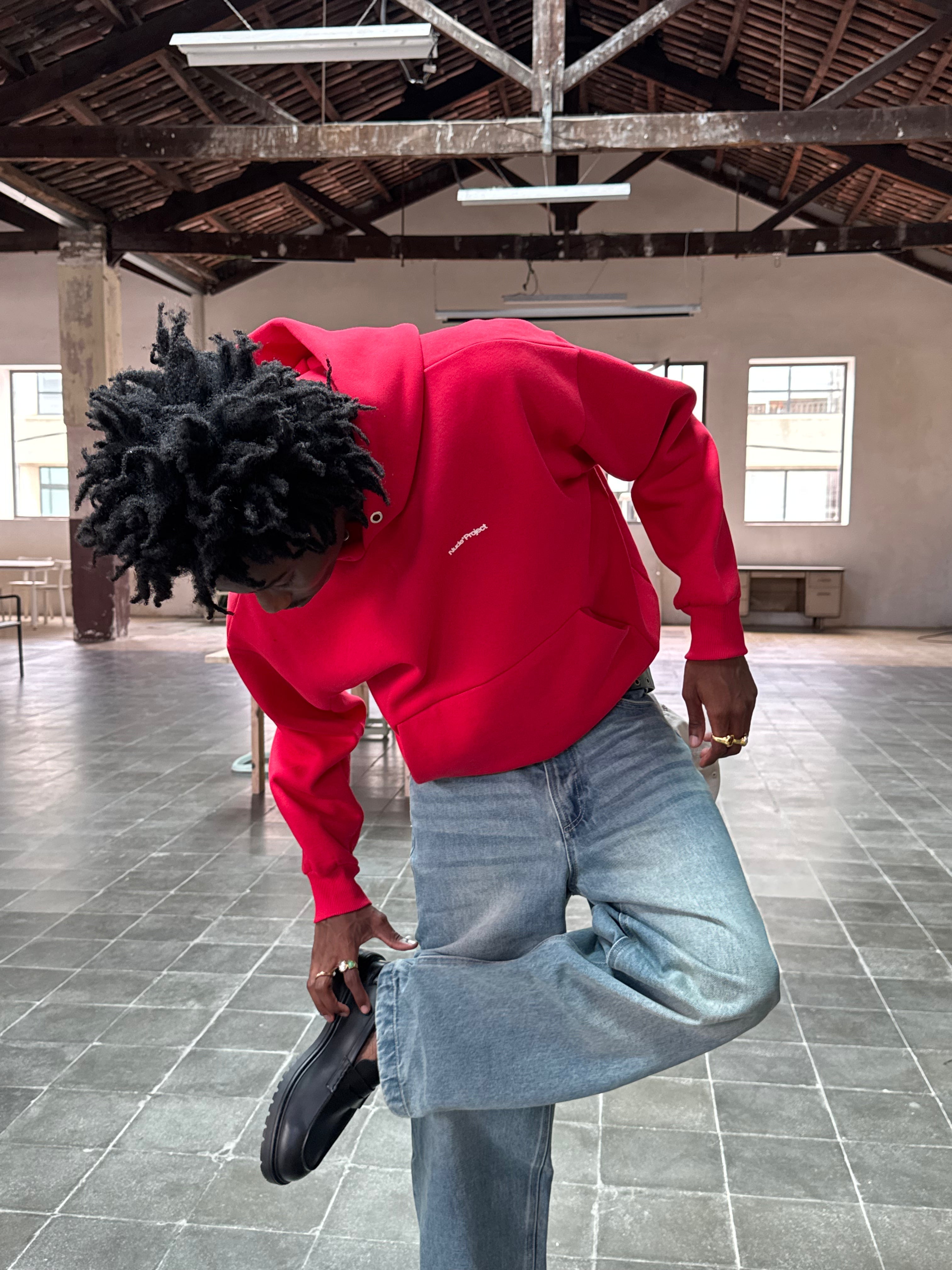 Origins Hoodie Red