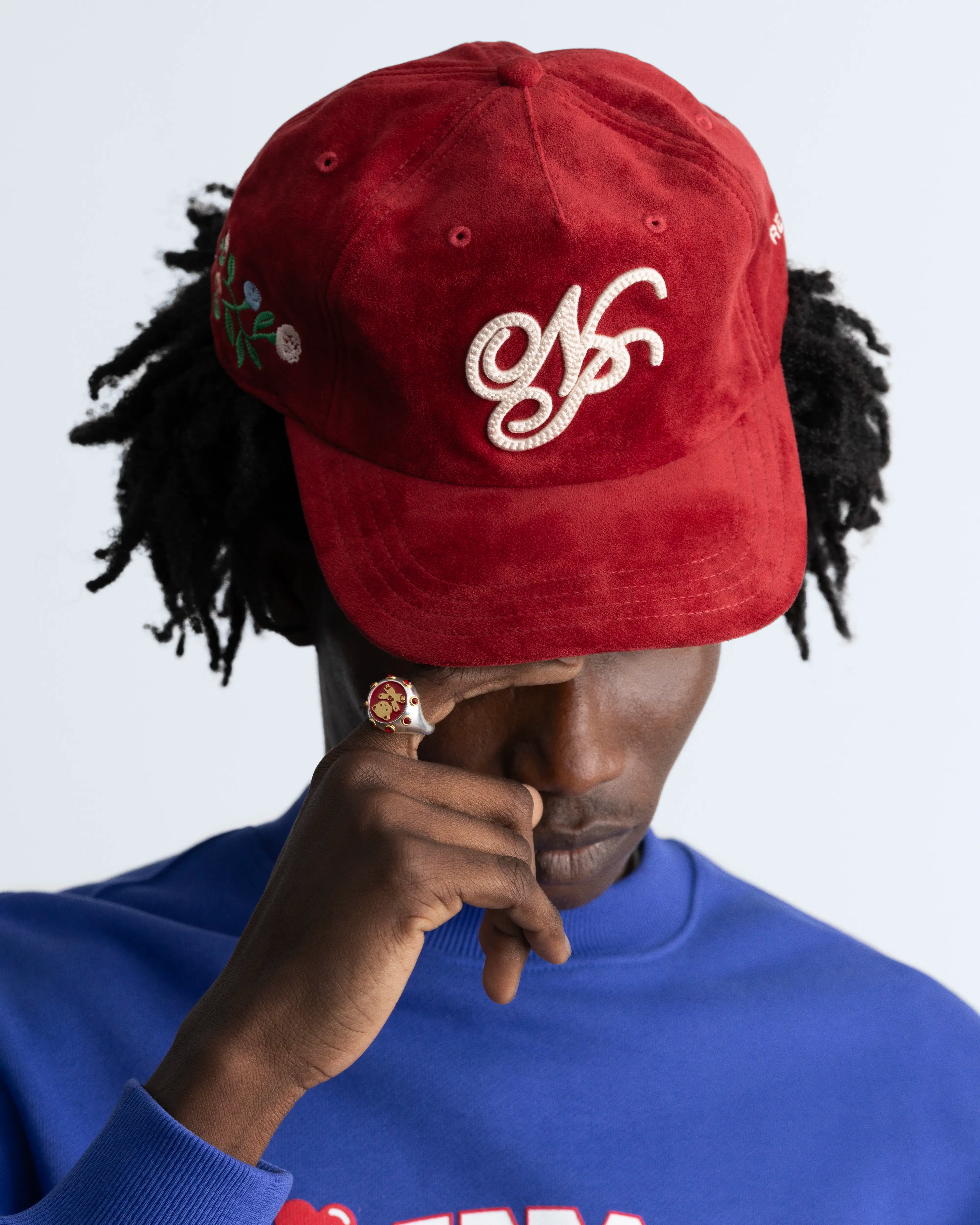 Script Cap Red