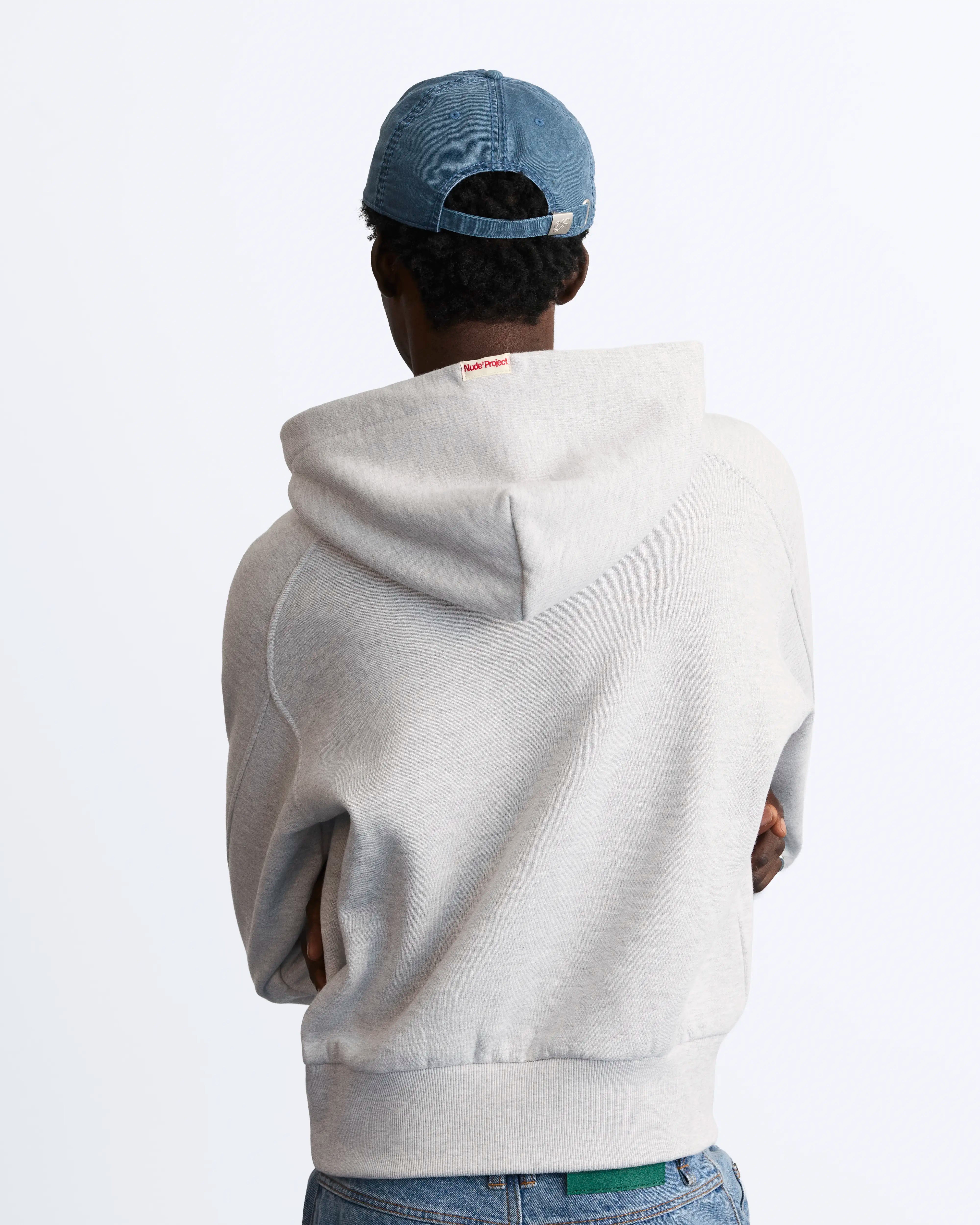 Basic Cherry Hoodie Grey