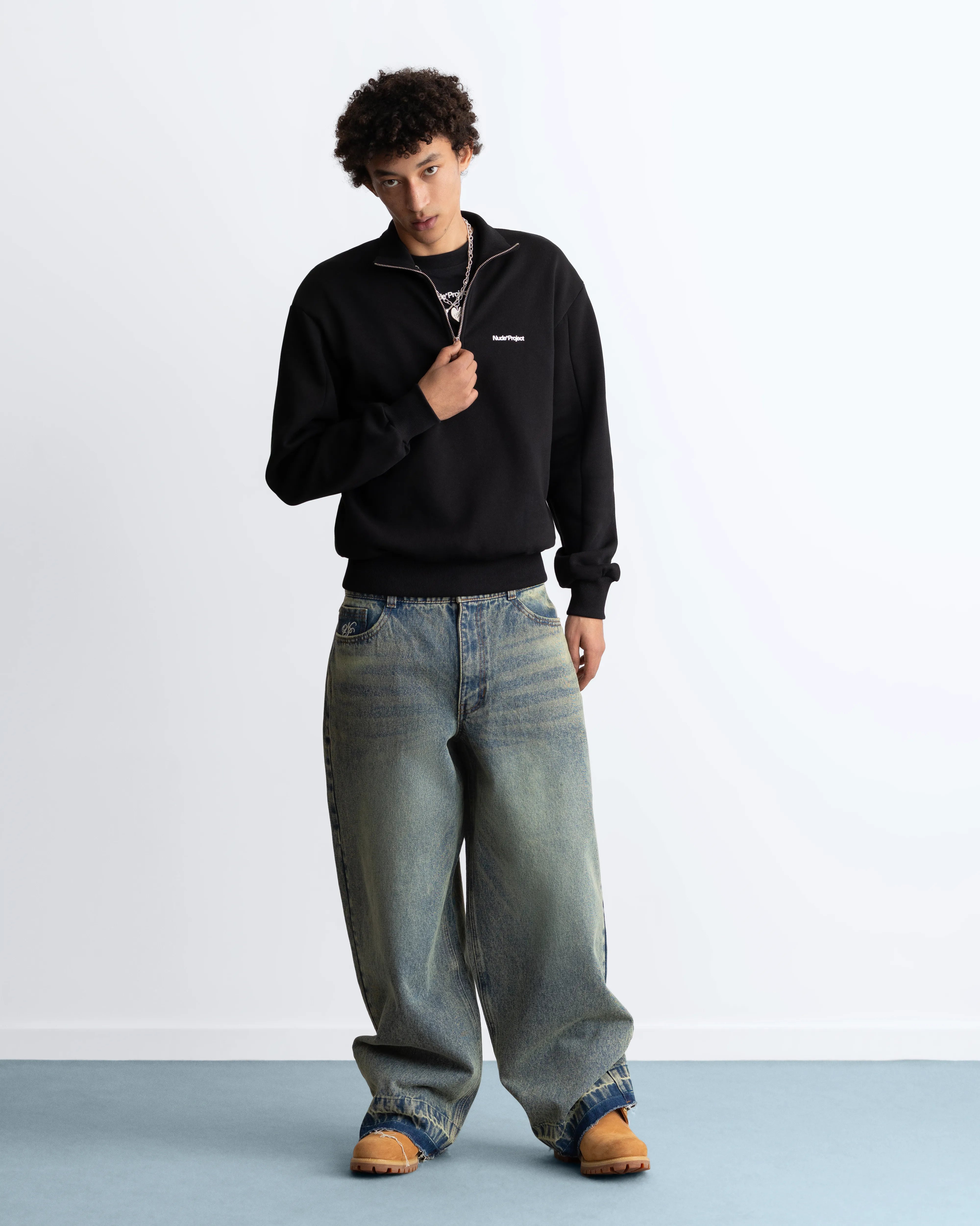 Origins Quarter-Zip Black