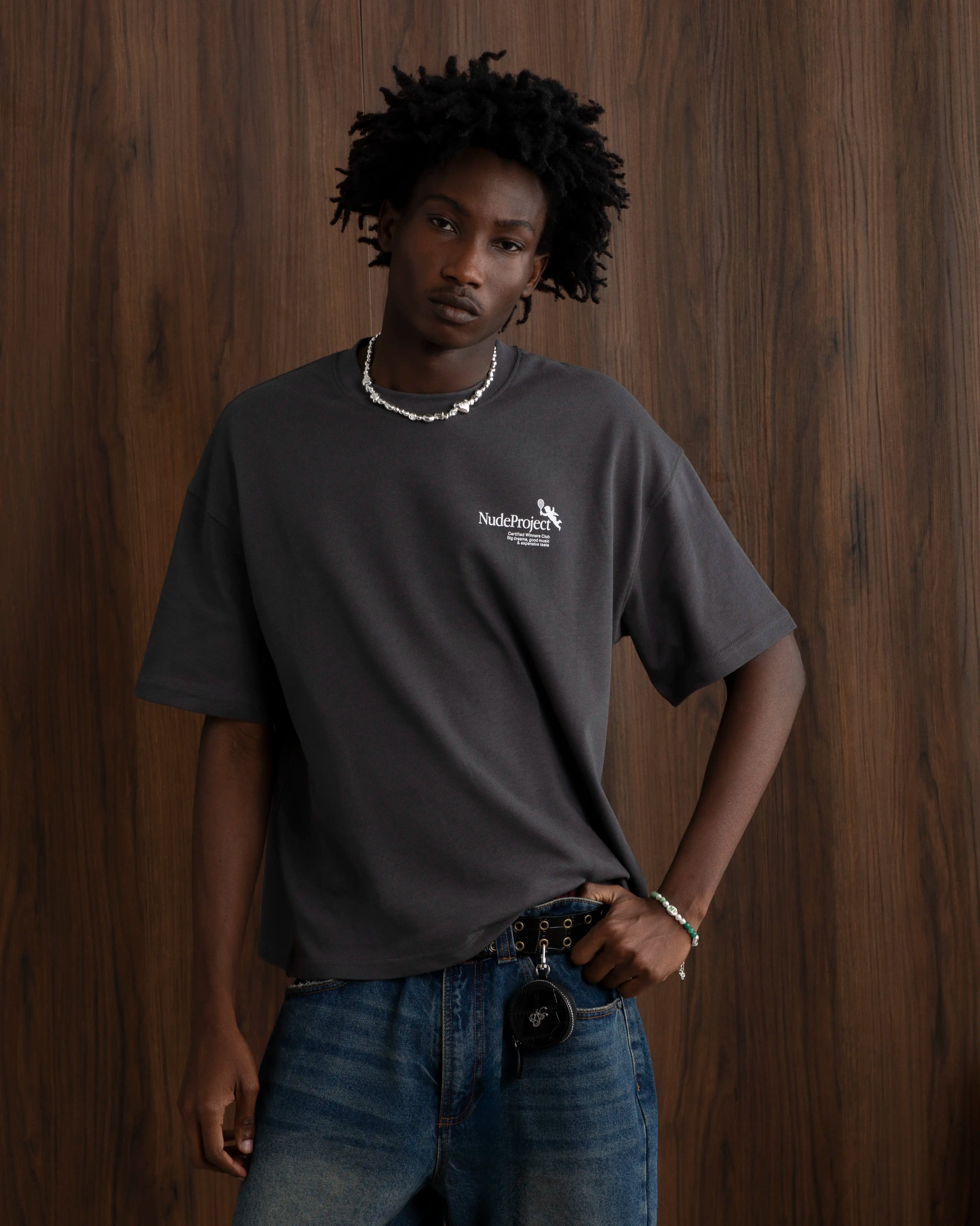 Tennis Tee Ash