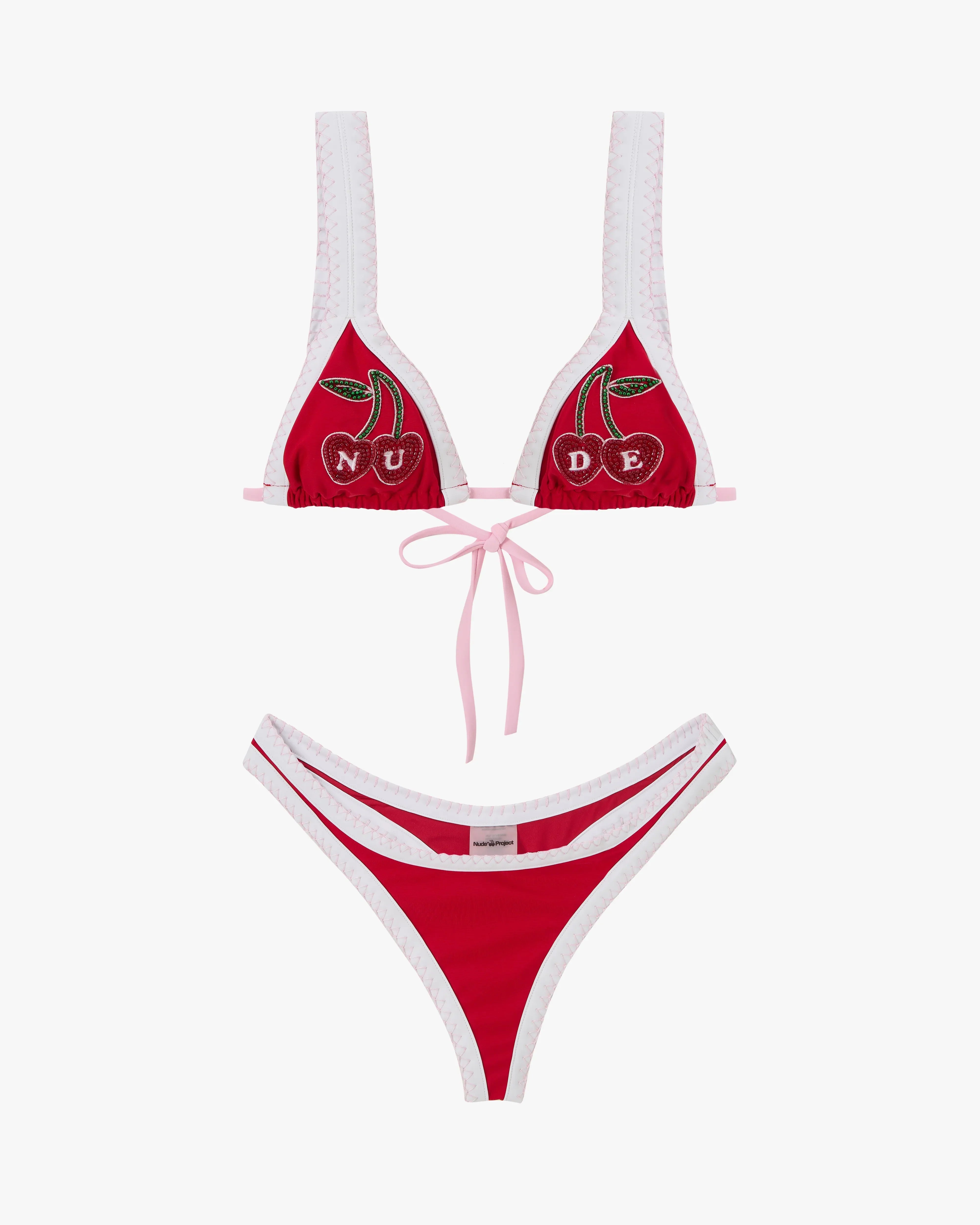 Coralite Bikini Top Red