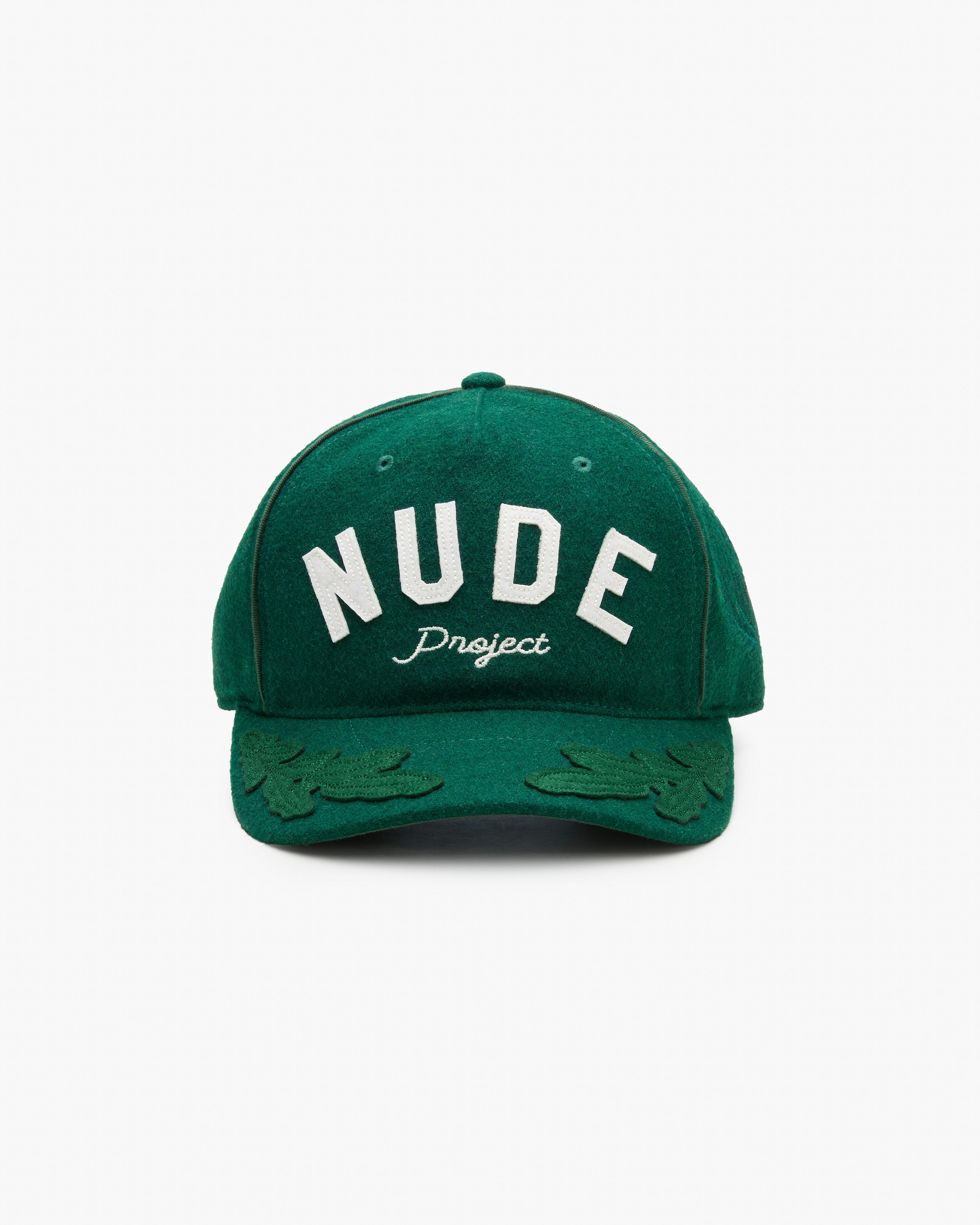 Nude Varsity Cap Bottle Green