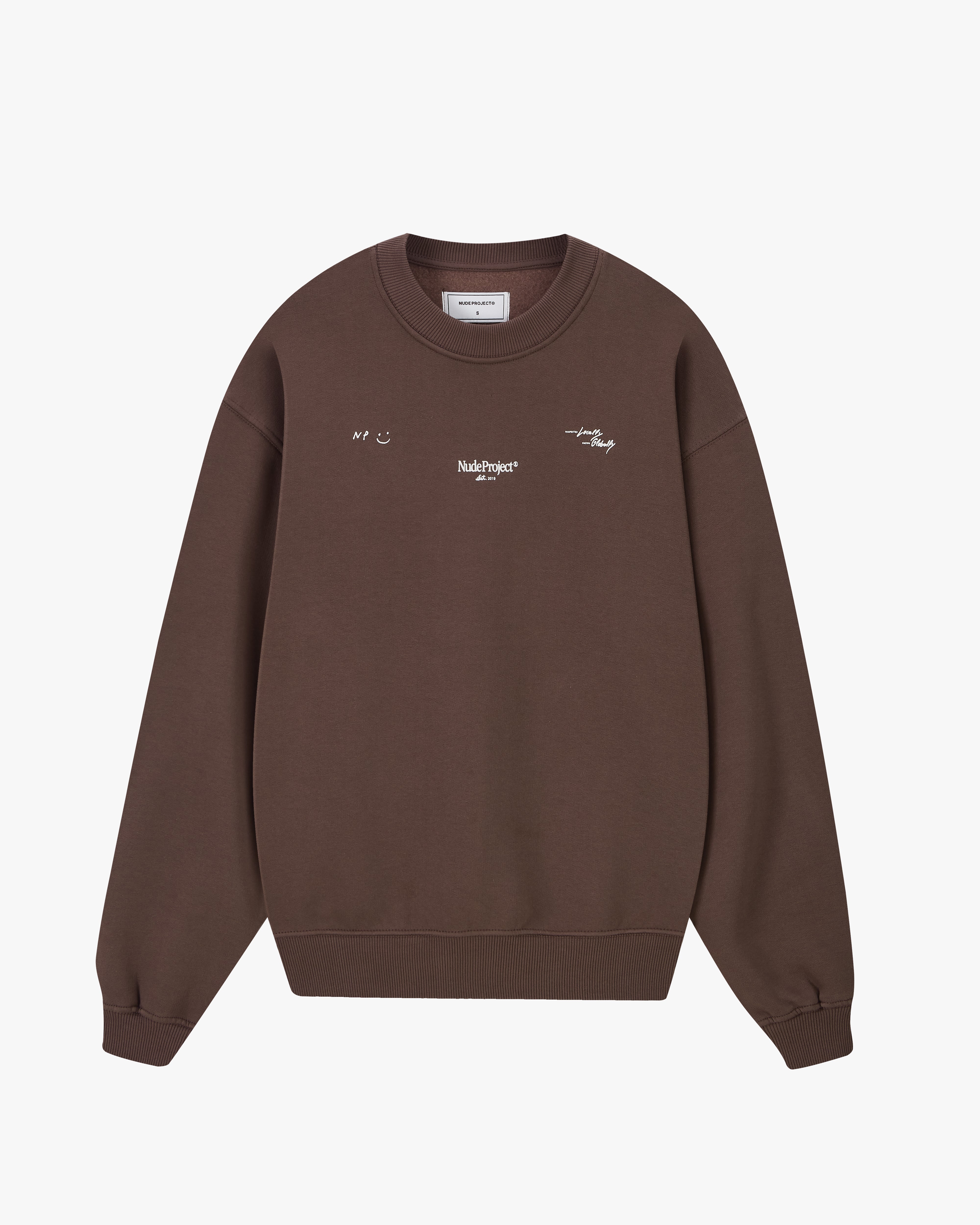 Global Soon Sweatshirt Brown
