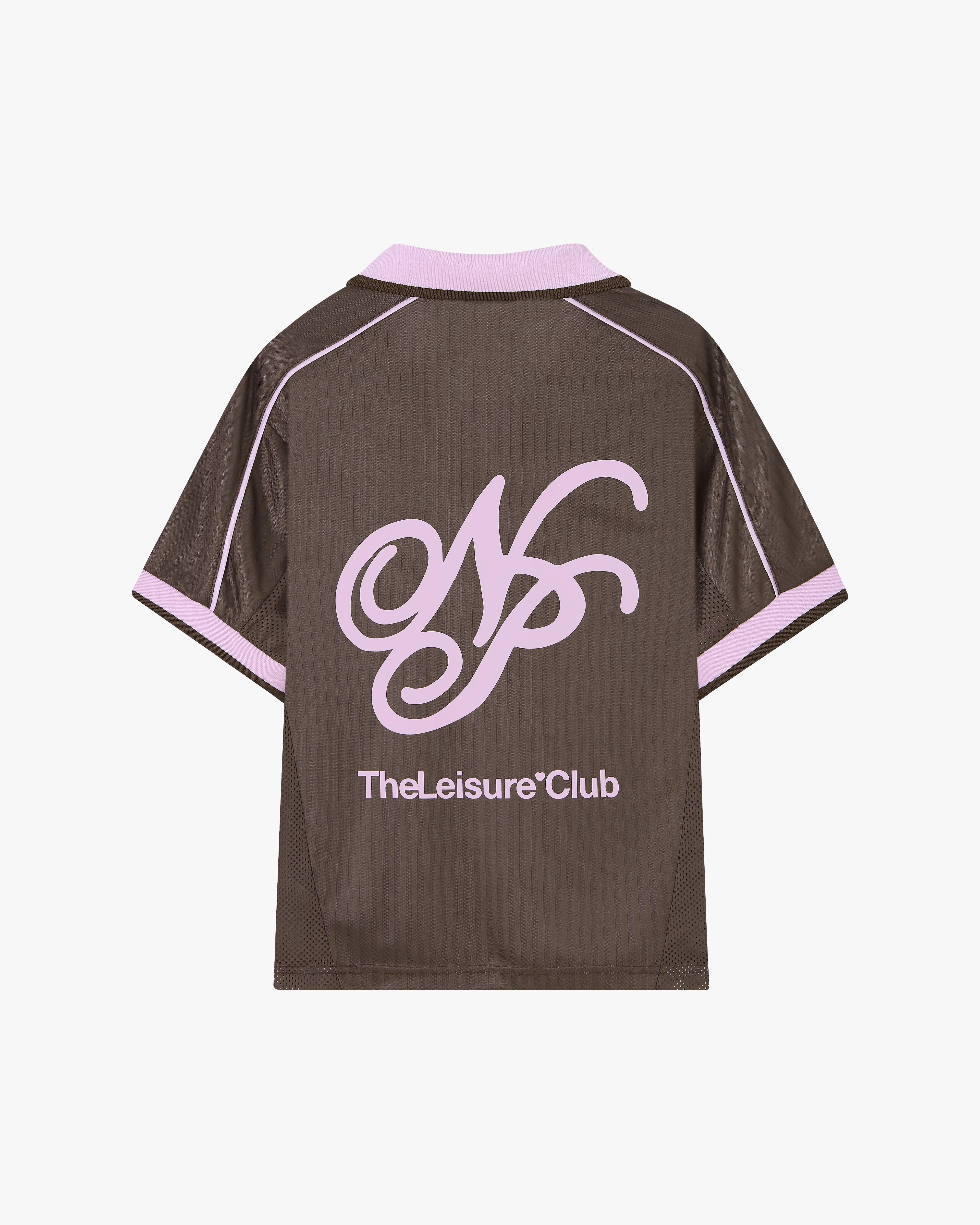 Basic Football Tee Brown
