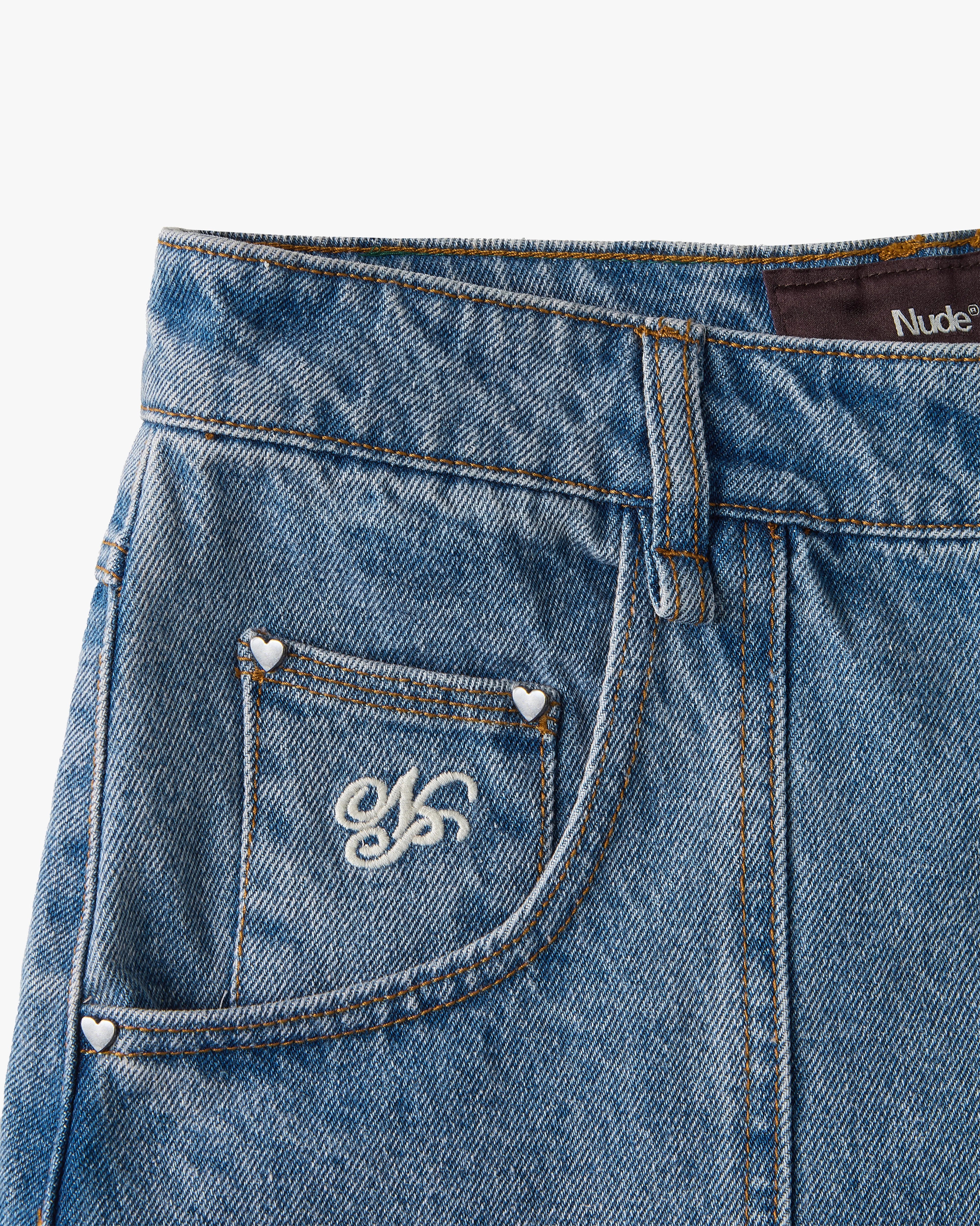 Denim Jorts Blue