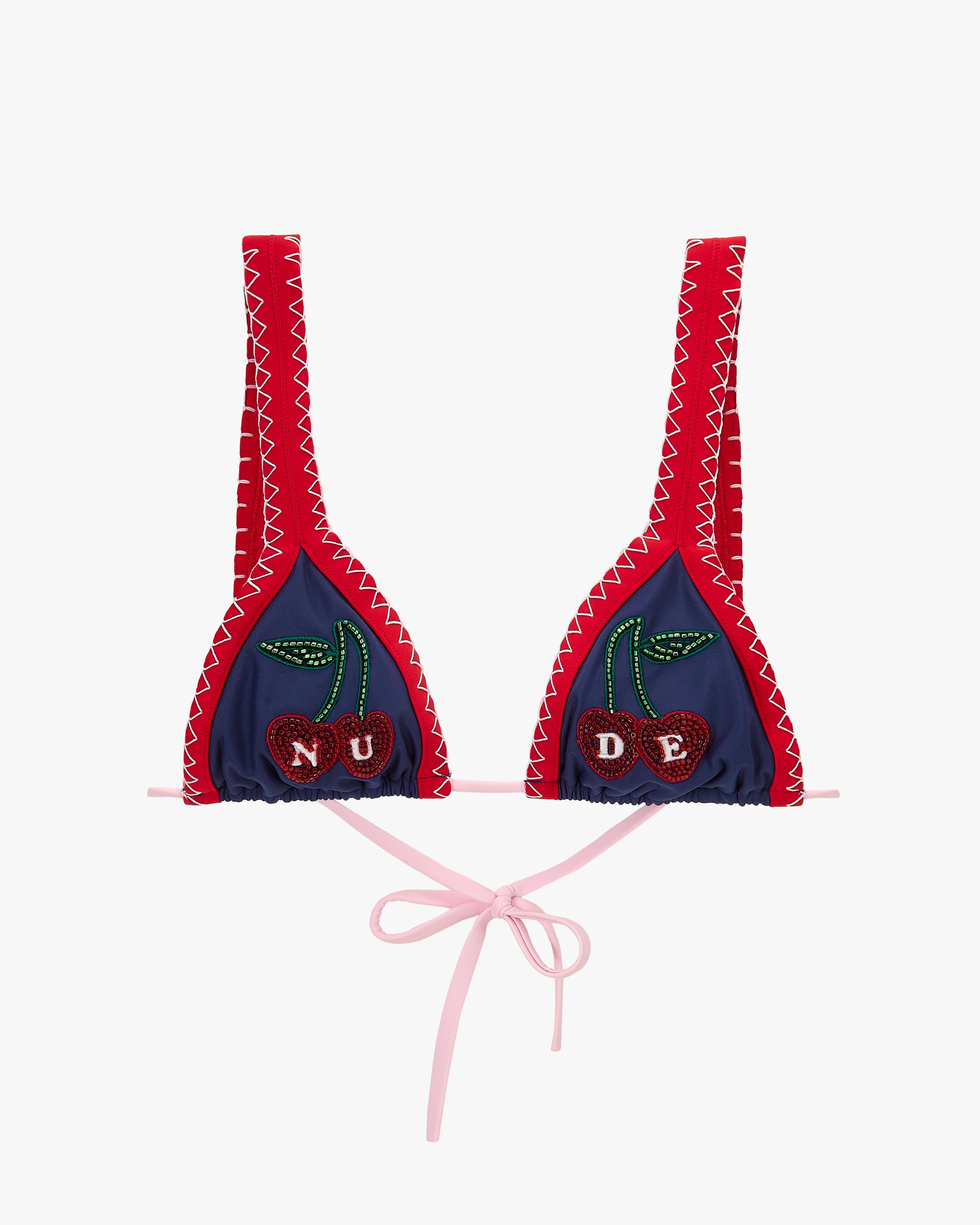 Coralite Bikini Top Navy