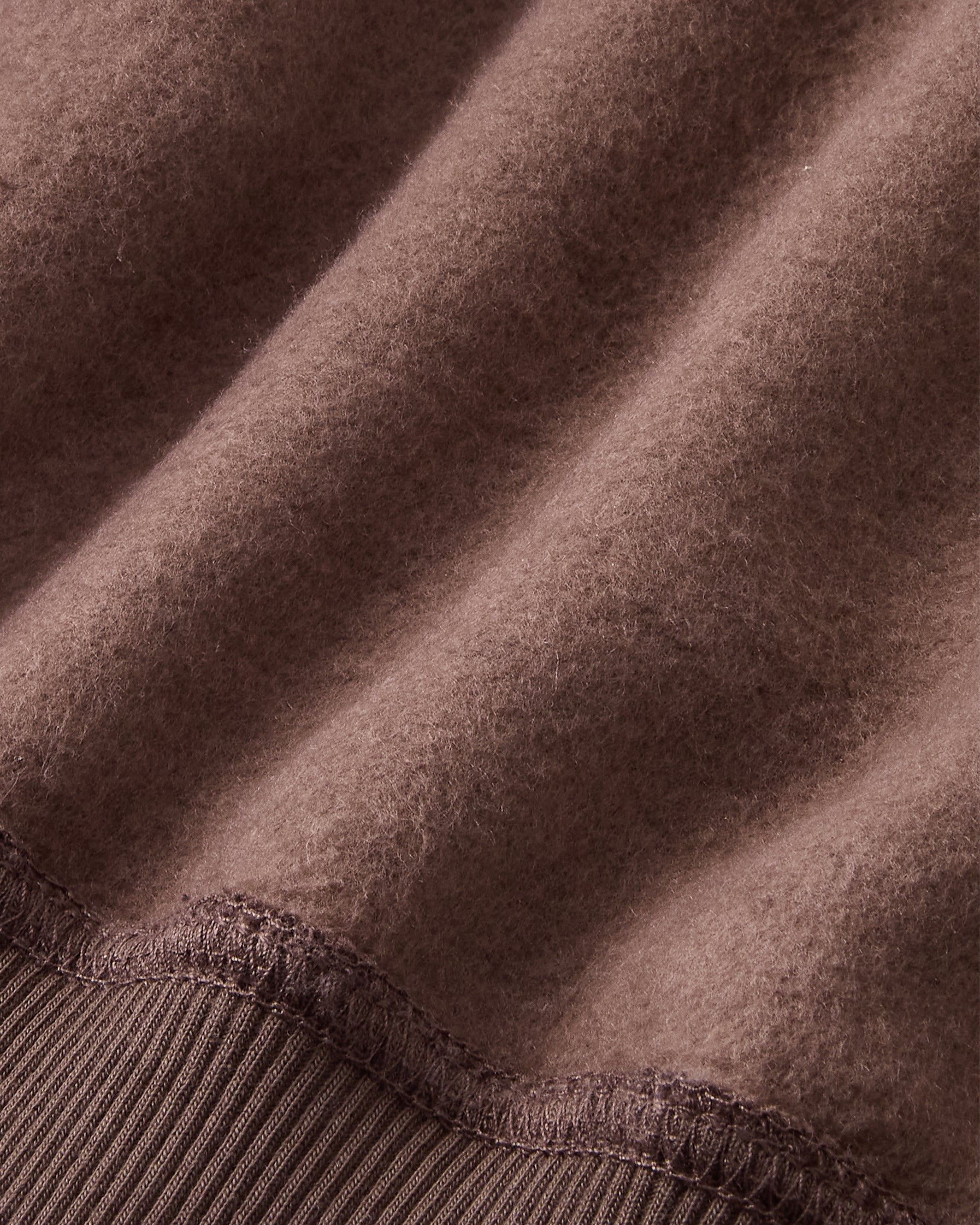 Global Soon Zip-Up Hoodie Brown