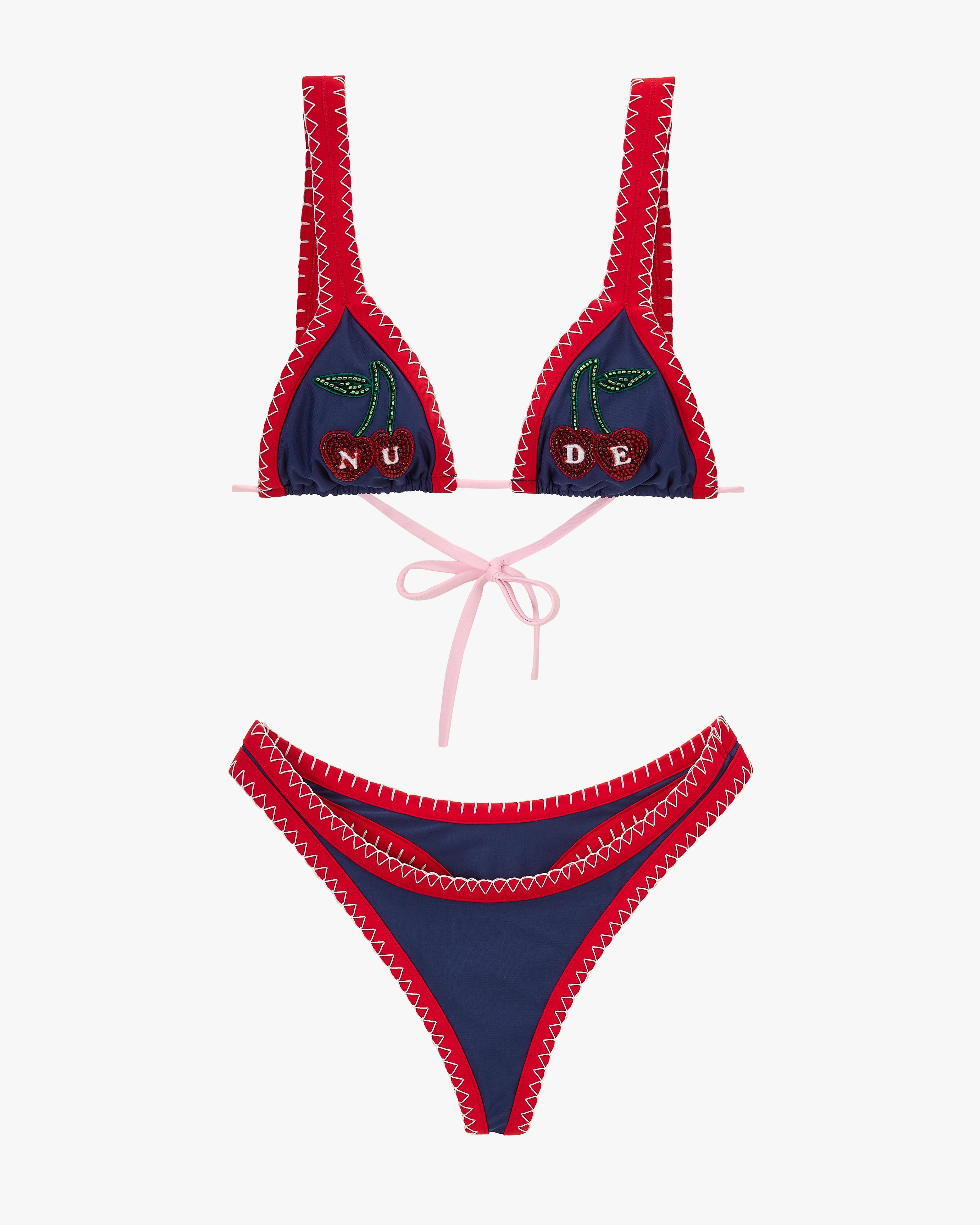 Coralite Bikini Bottom Navy