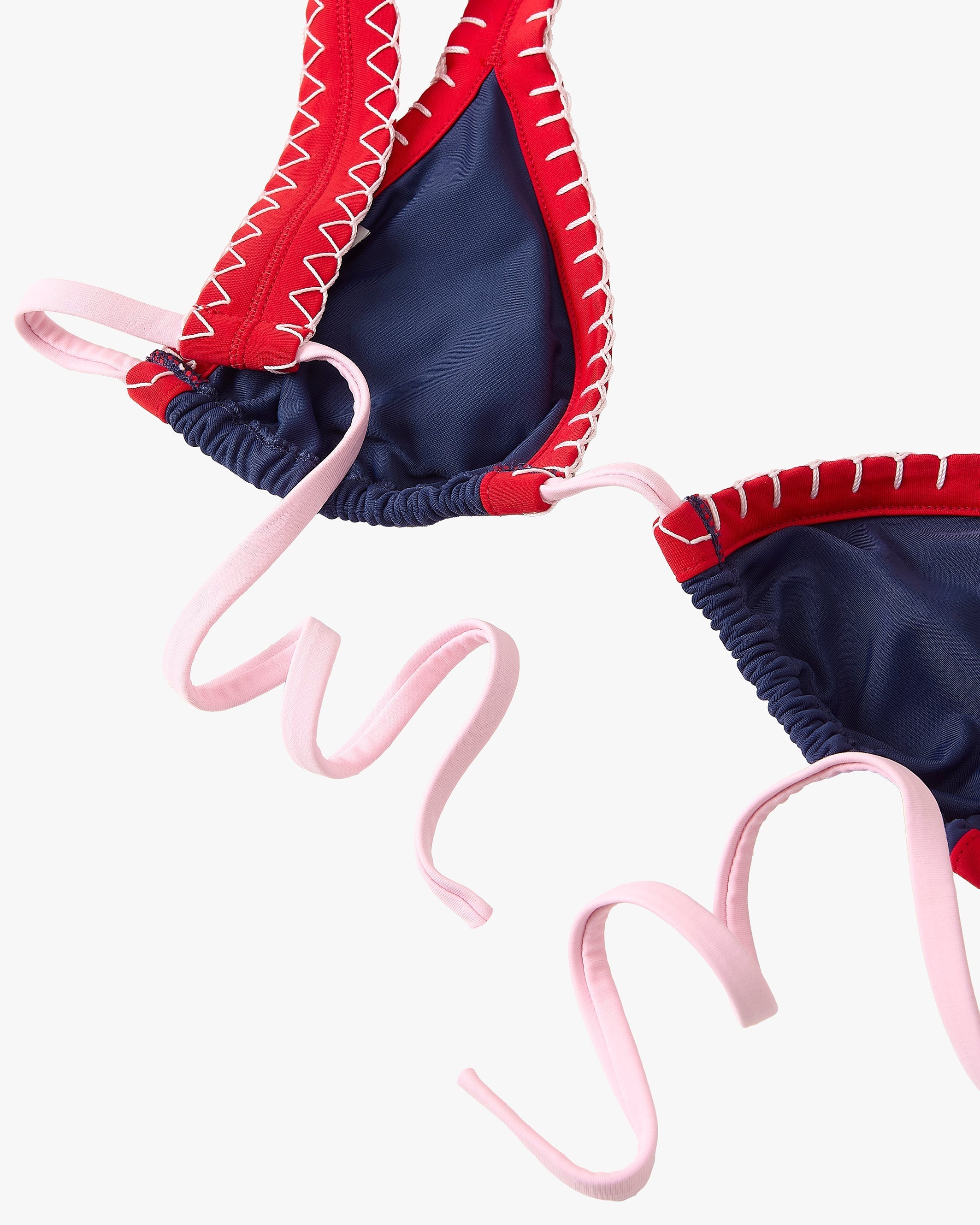 Coralite Bikini Top Navy