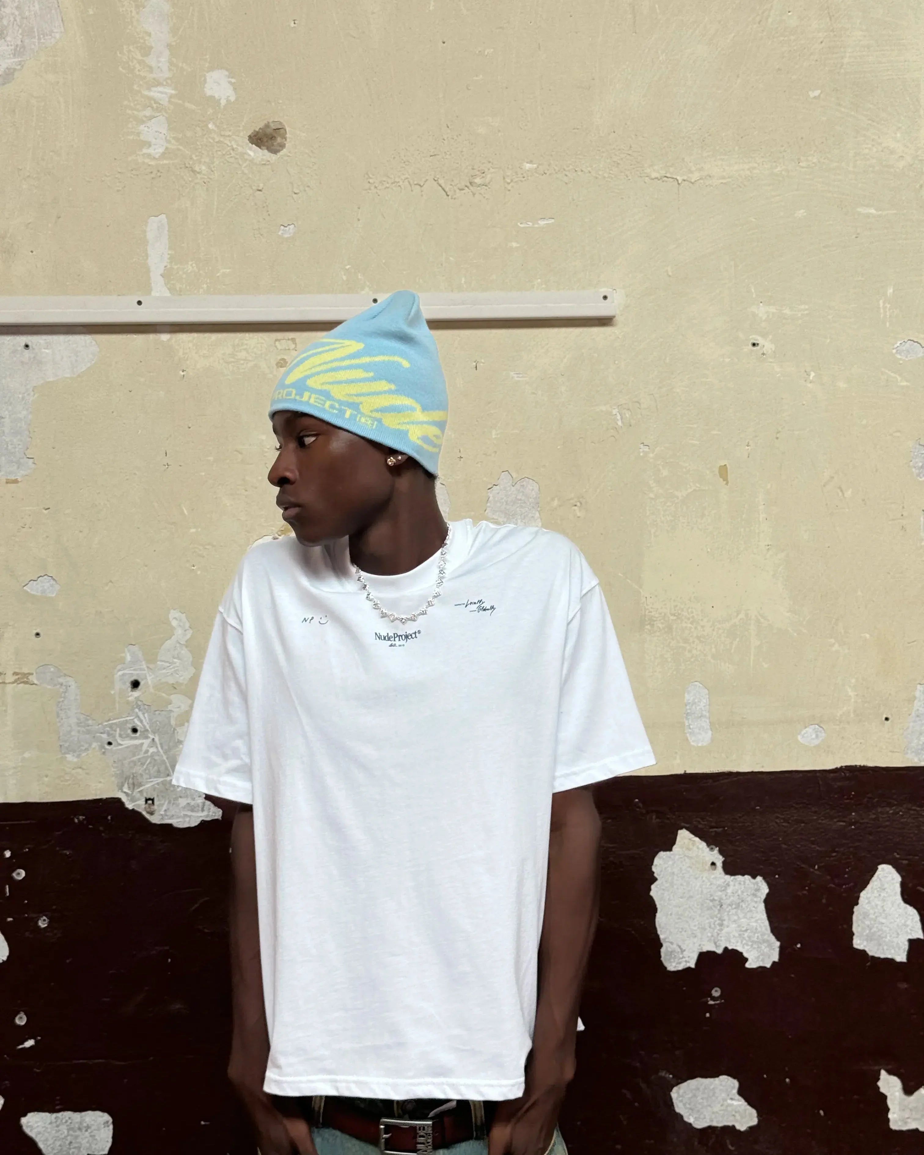 Global Soon Tee White