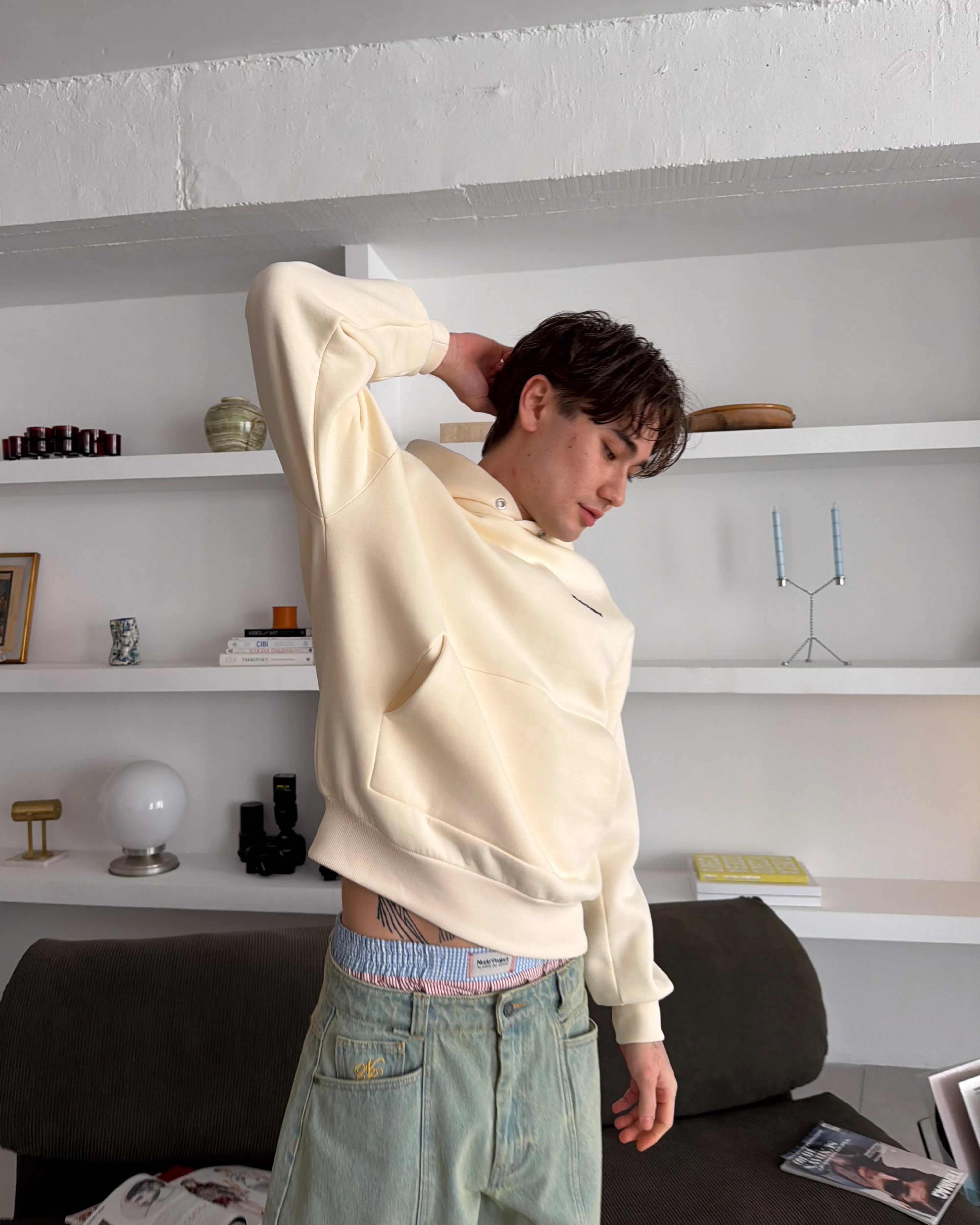 Origins Hoodie Marshmallow