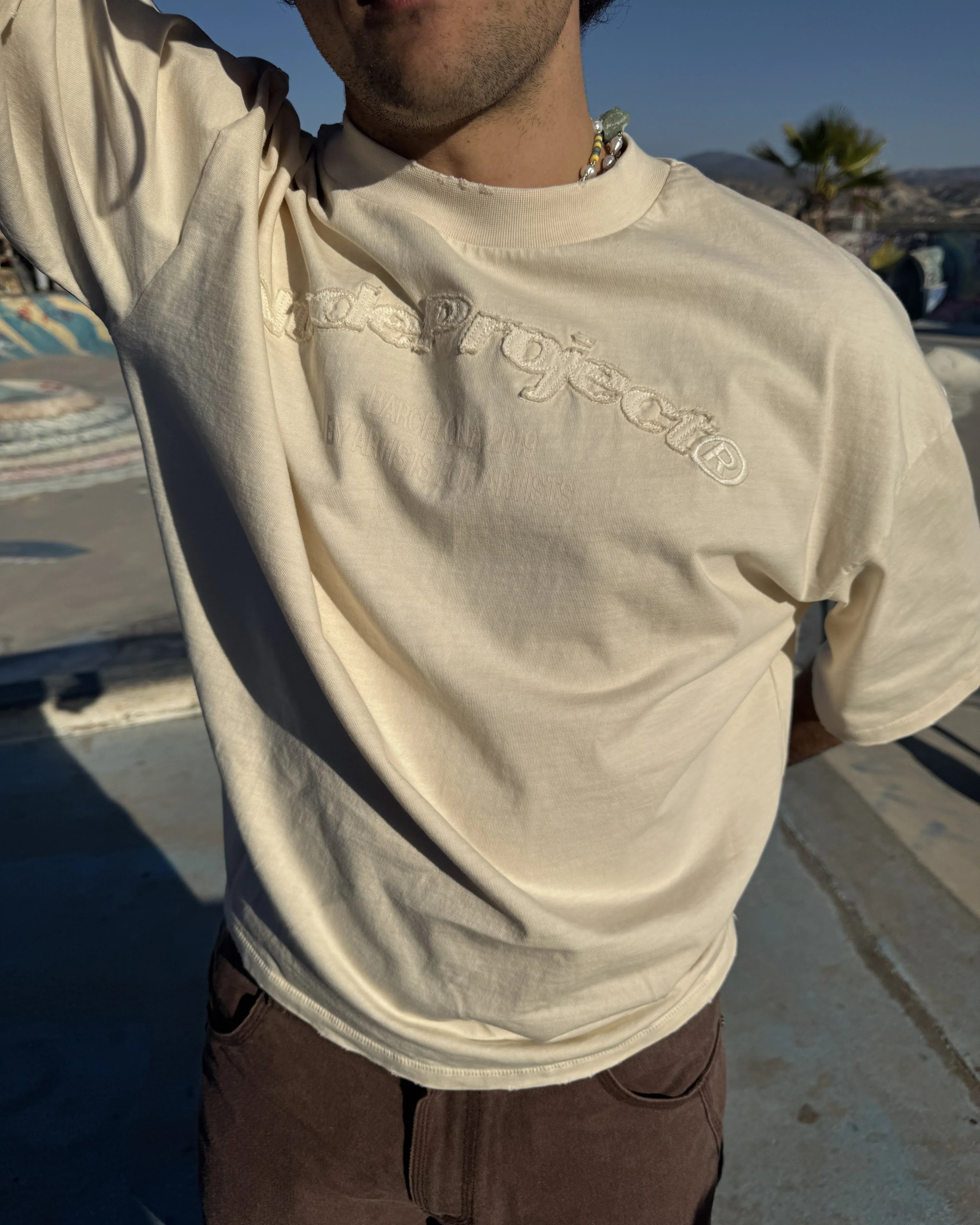Beast Tee Marshmallow
