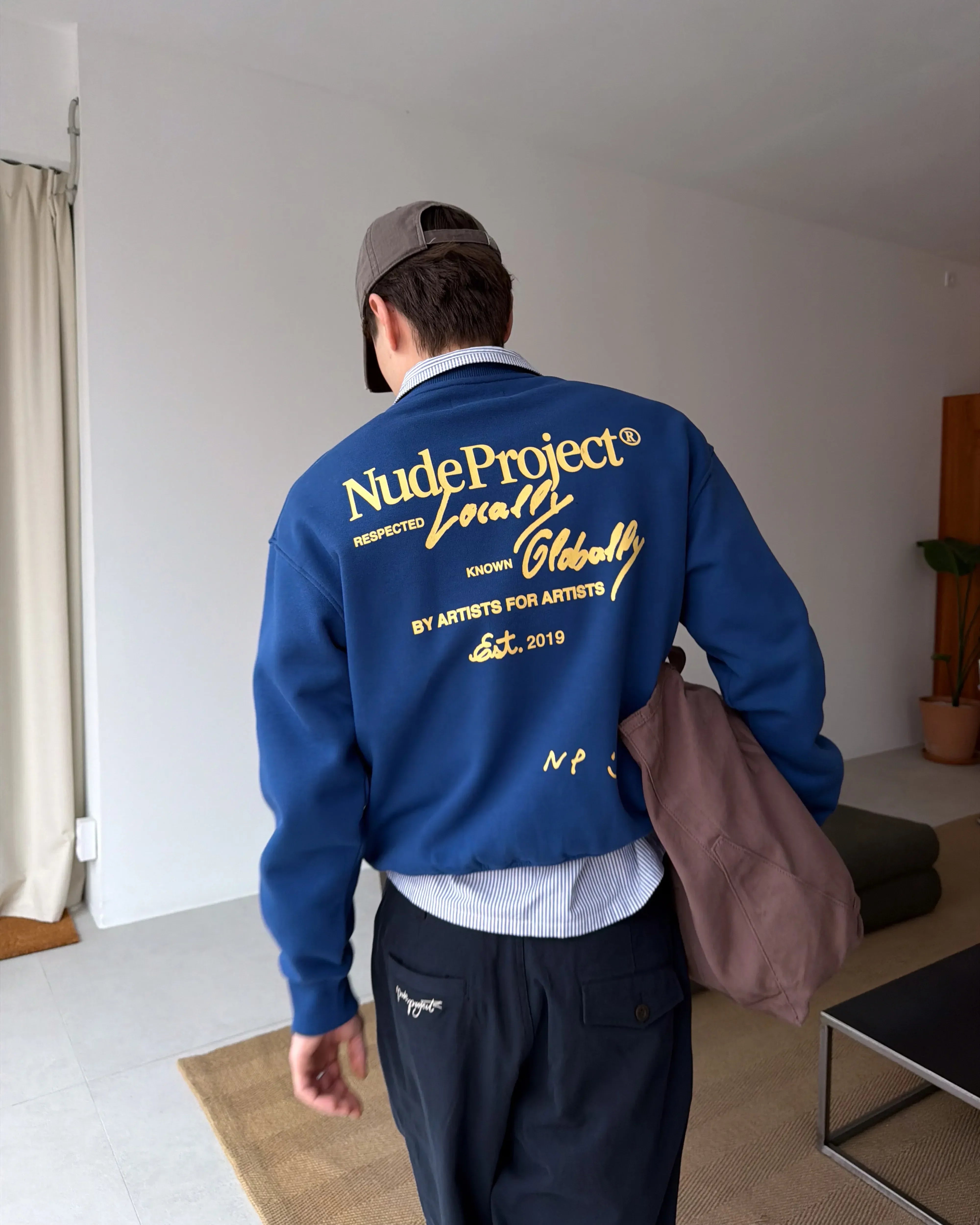 Global Soon Sweatshirt Blue