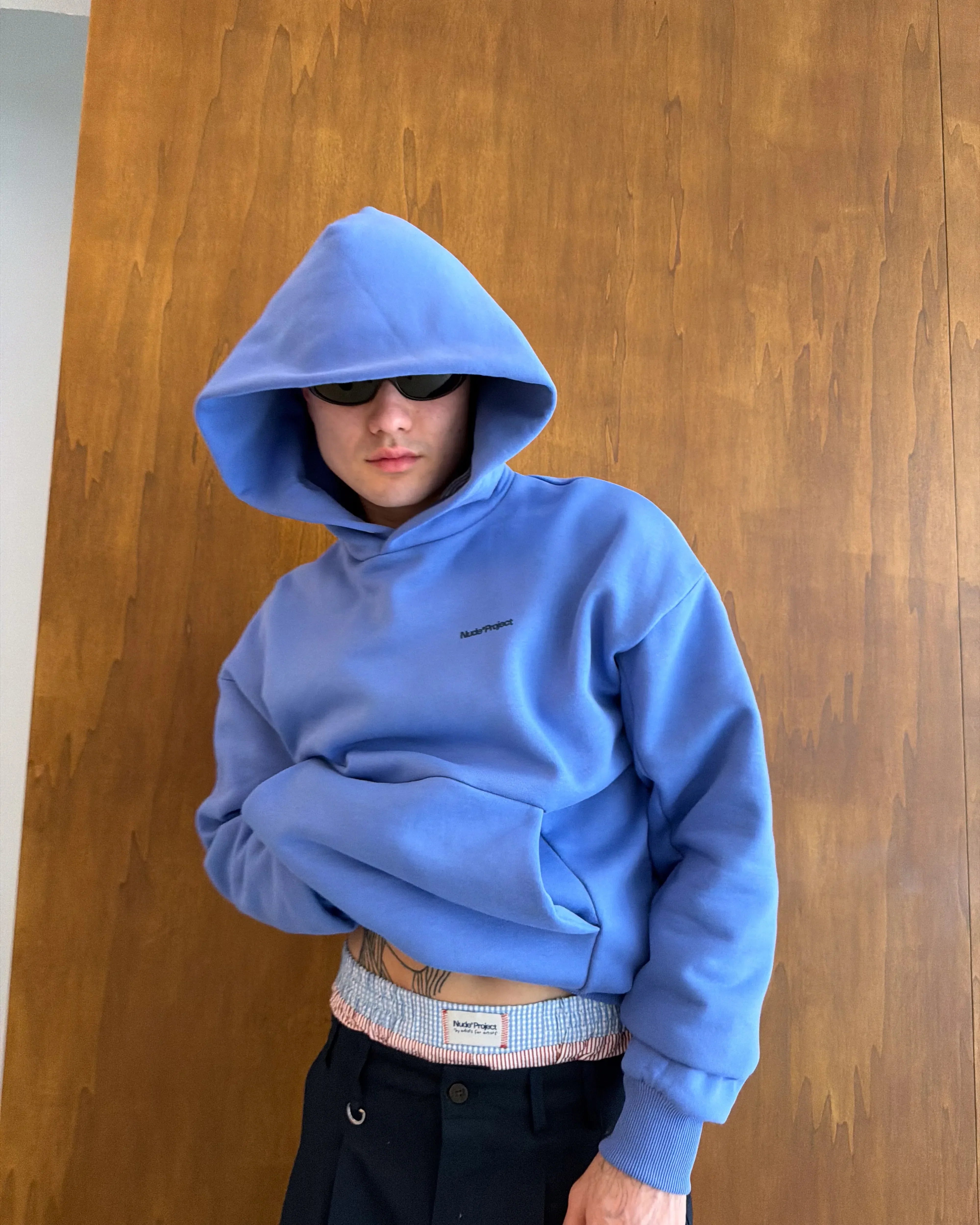 Origins Hoodie Blue