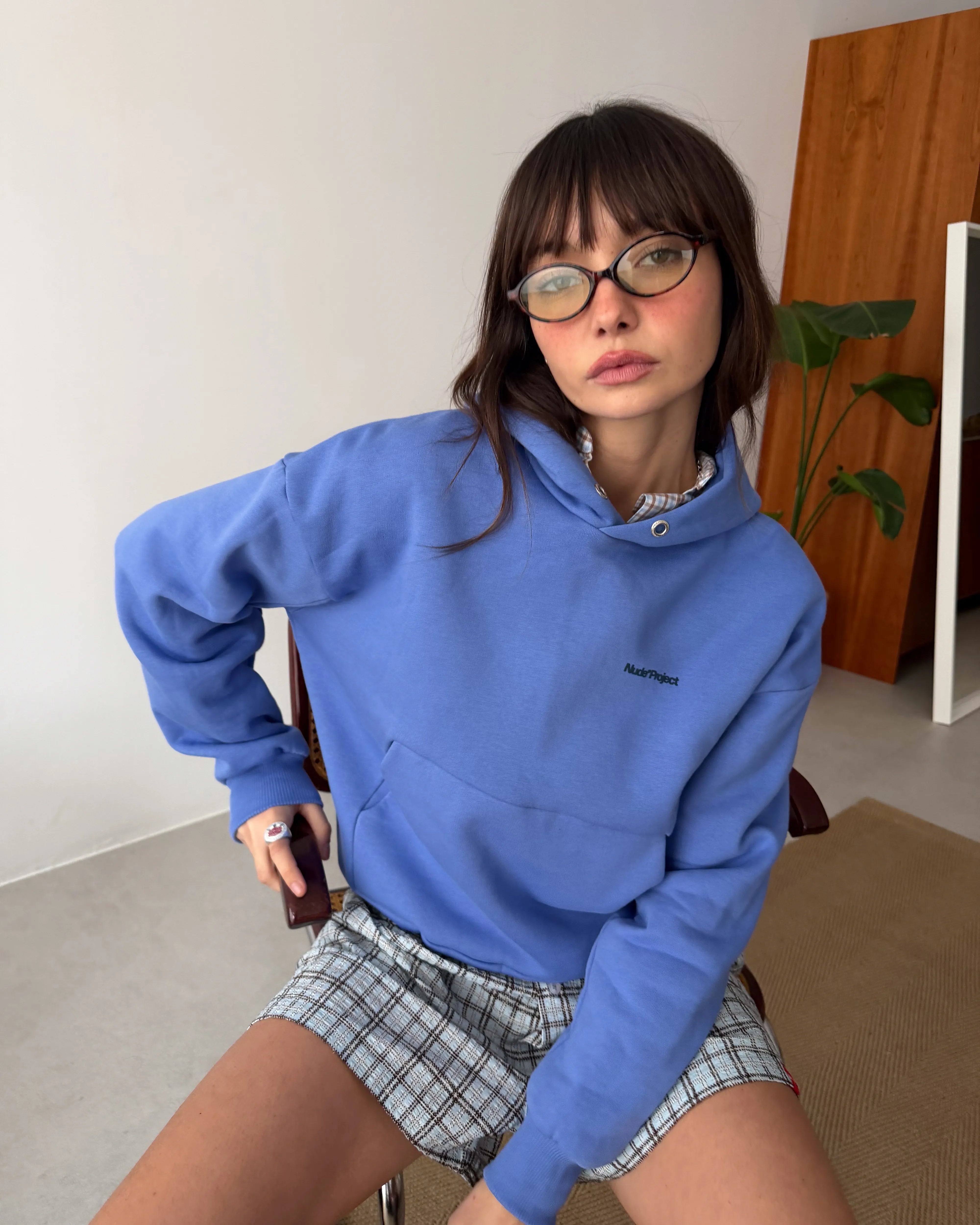 Origins Hoodie Blue