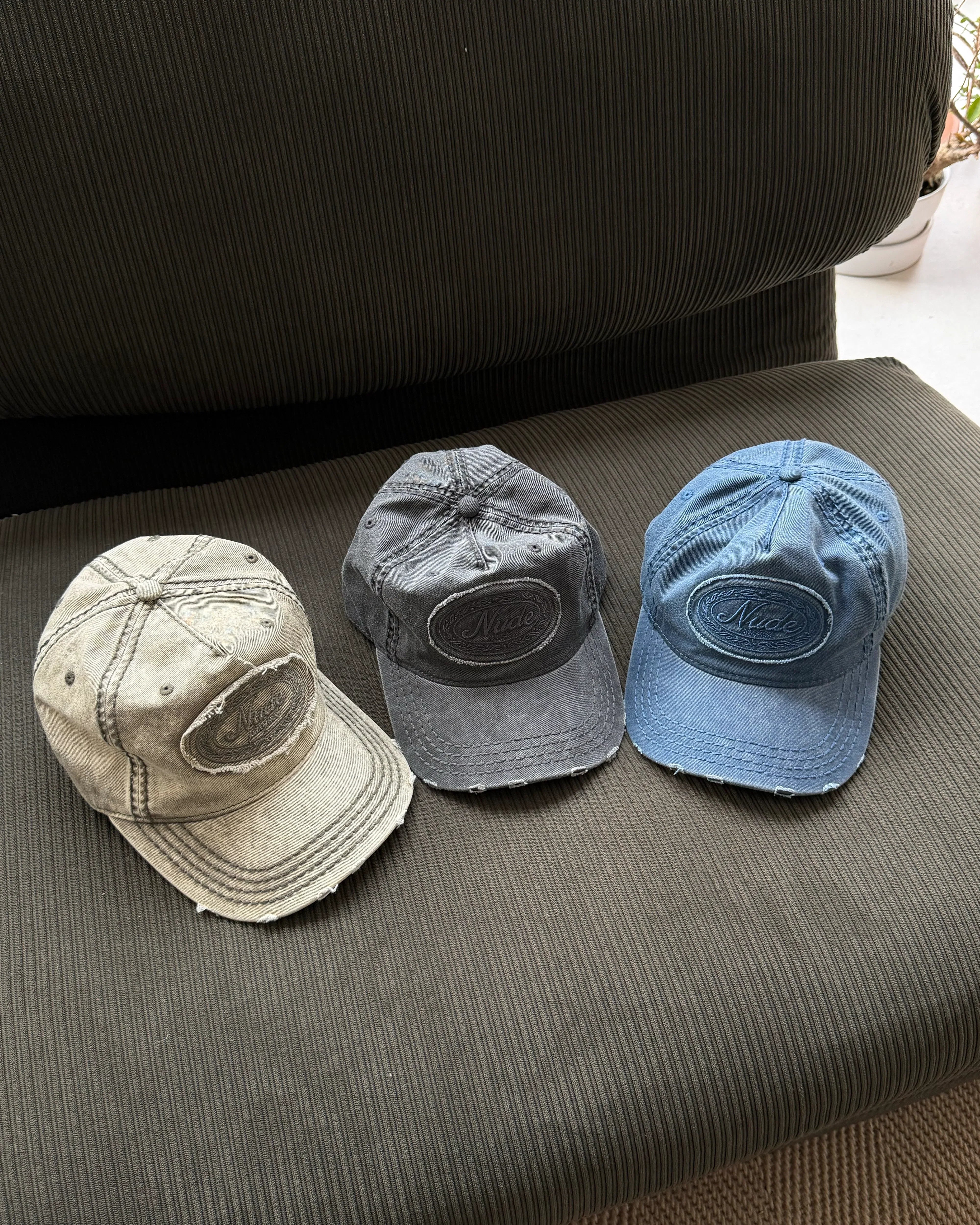 Laurel Denim Cap Olive