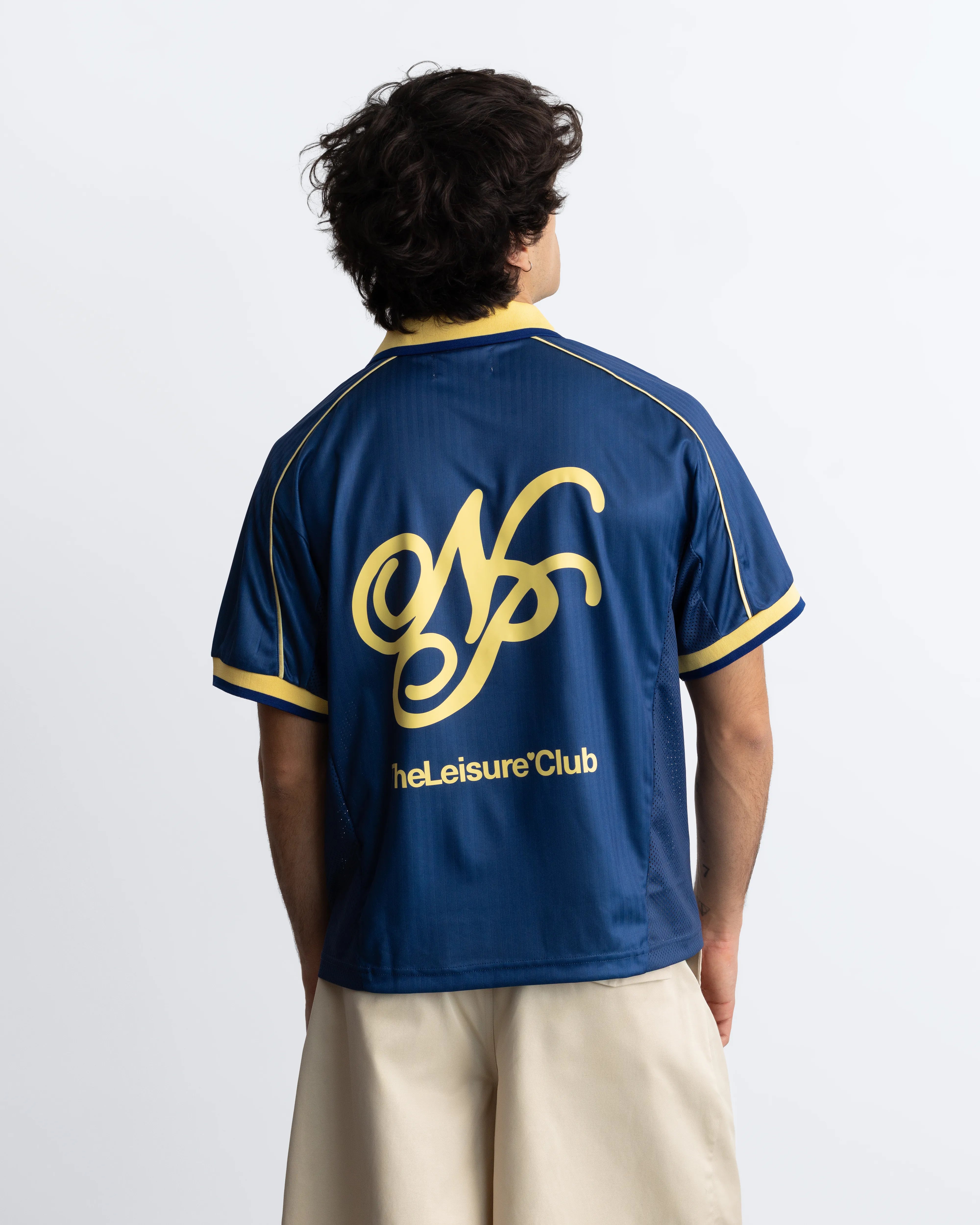 Basic Football Tee Navy