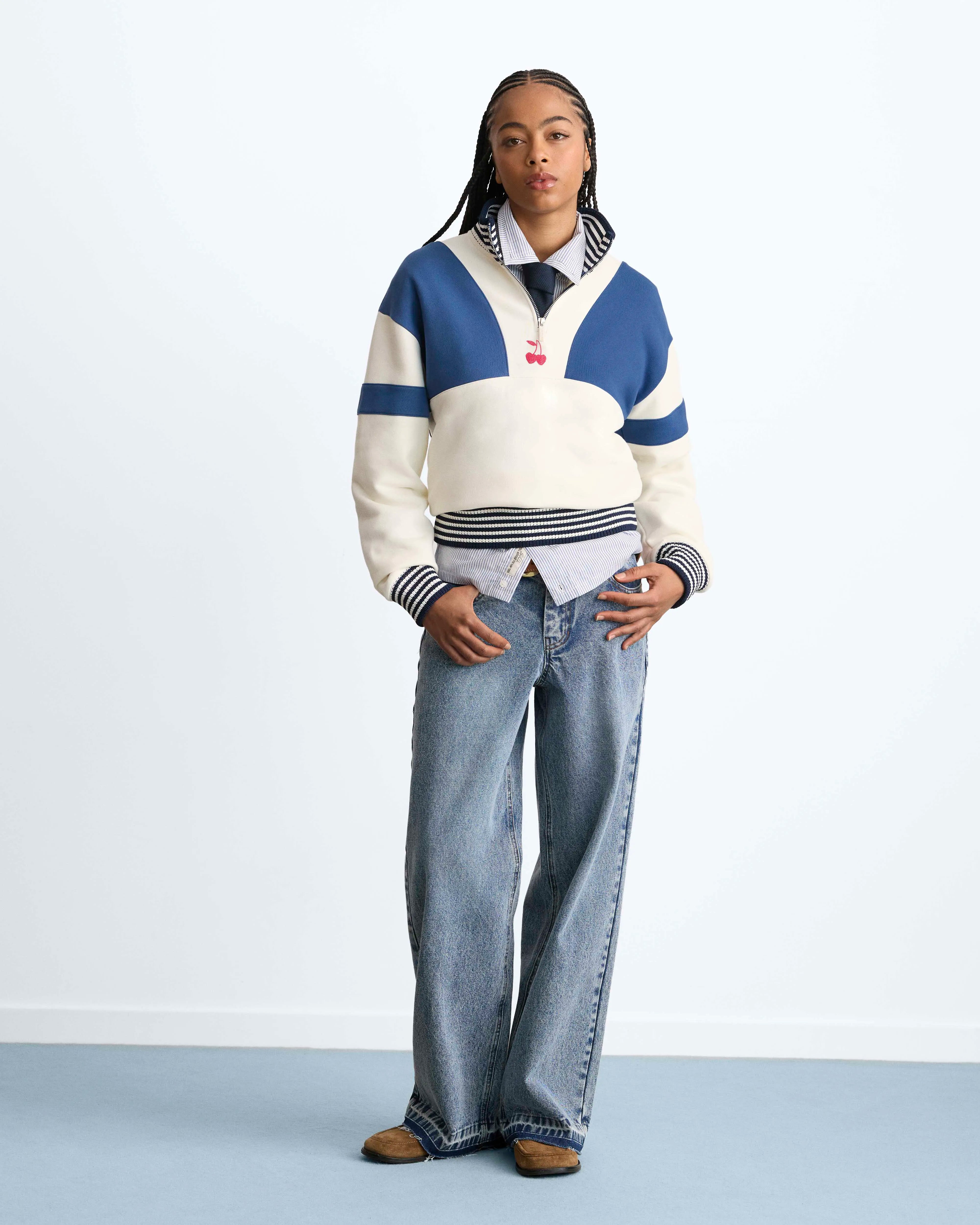 Patches Quarter-Zip