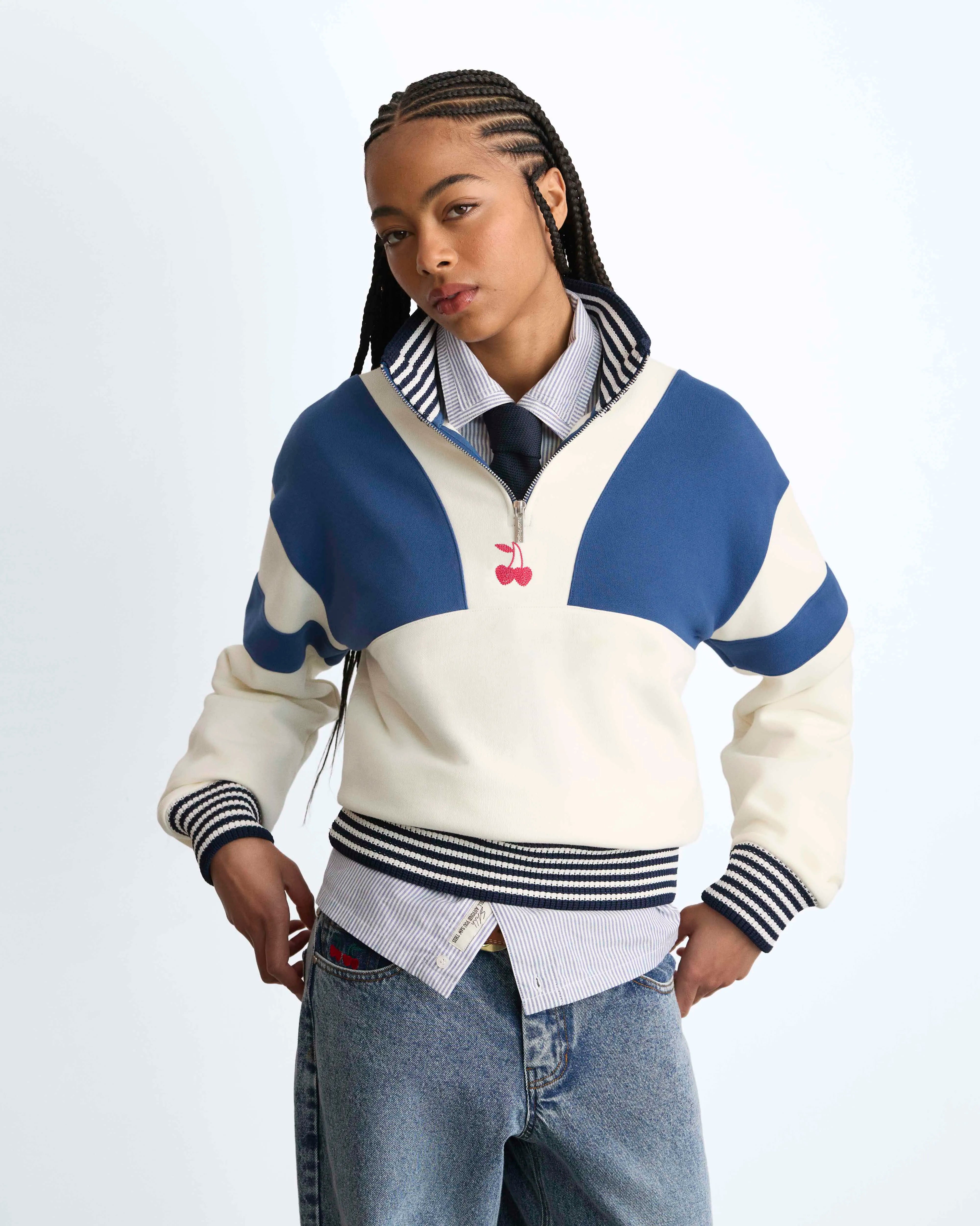 Patches Quarter-Zip