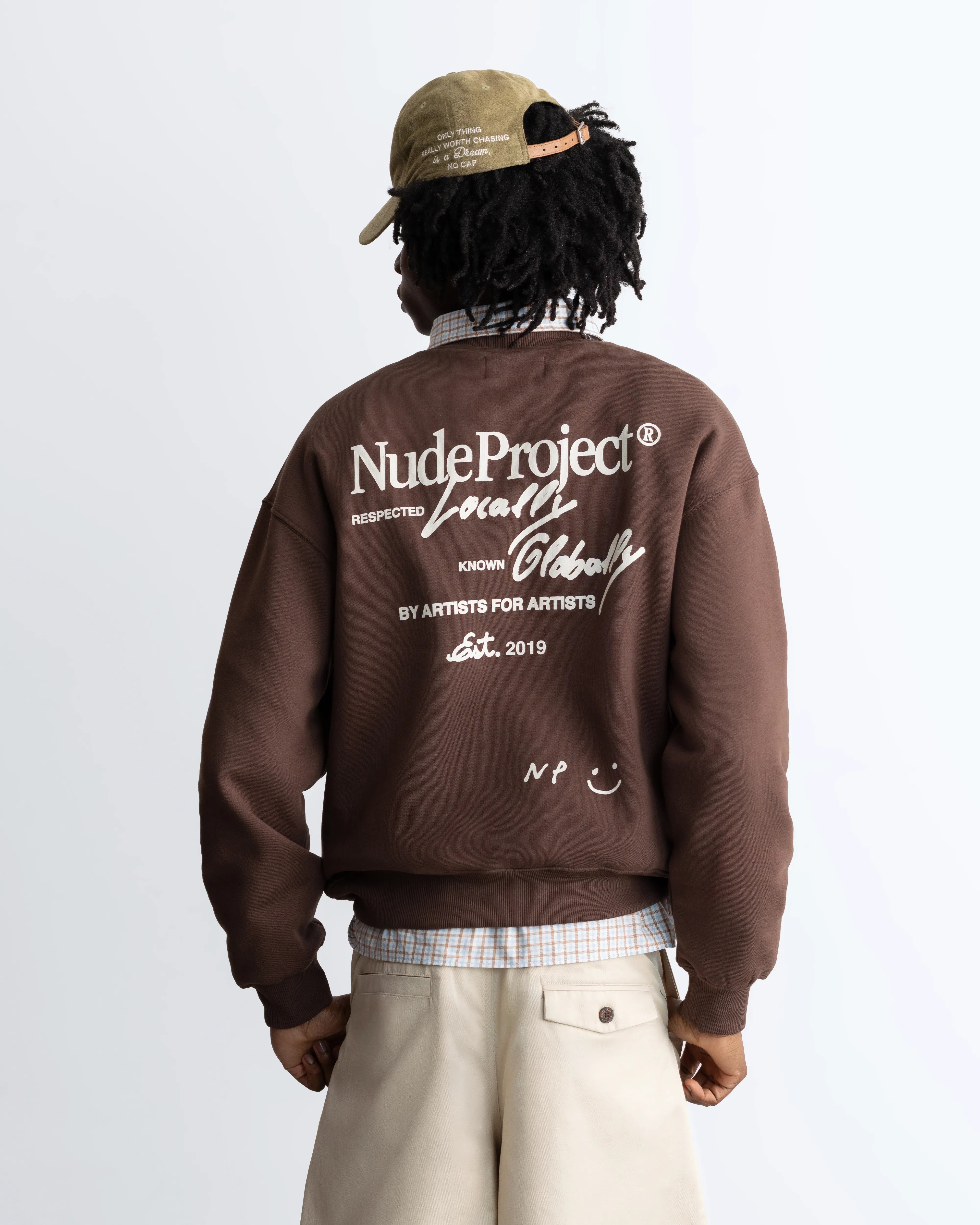 Global Soon Sweatshirt Brown
