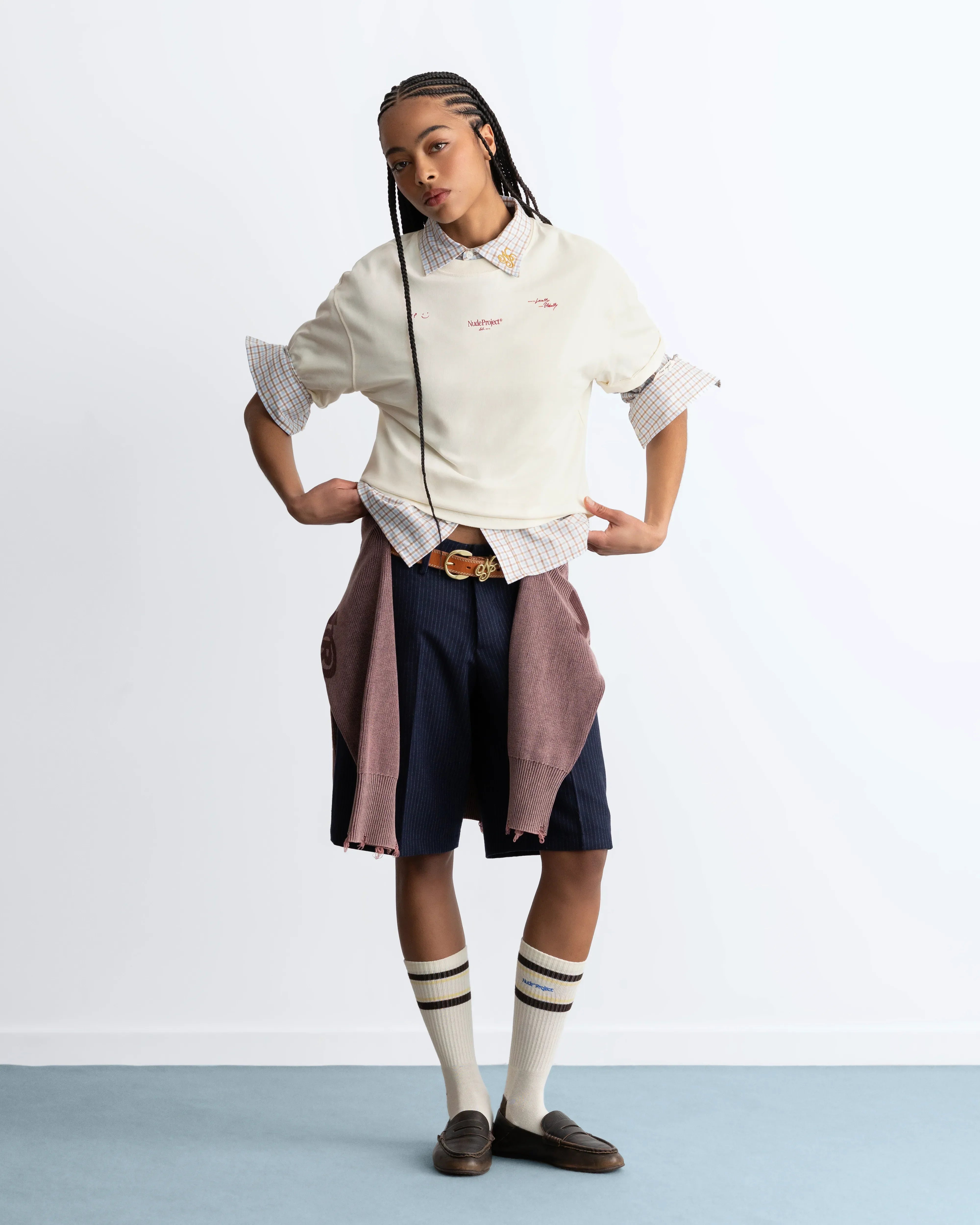 Global Soon Tee Marshmallow