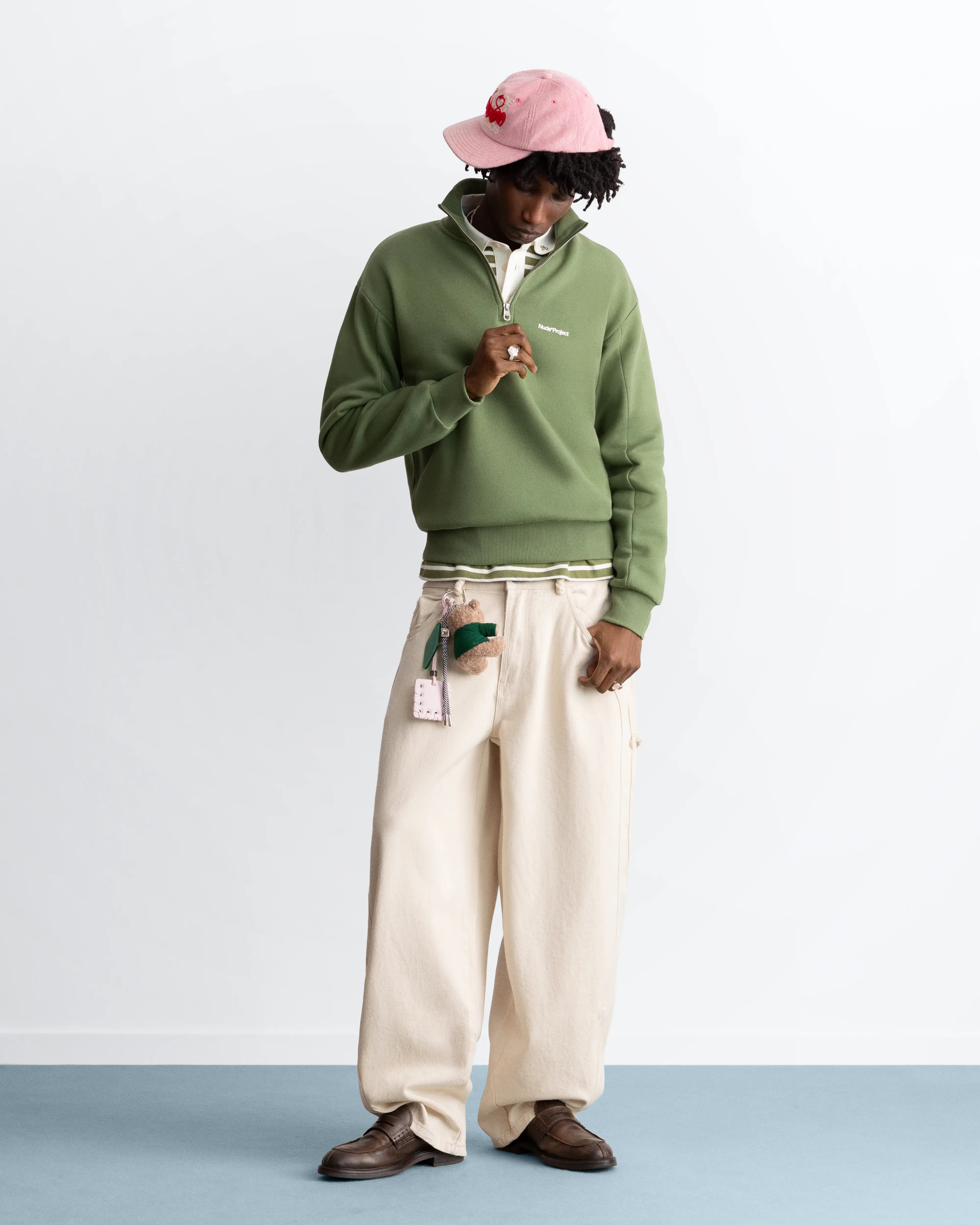 Origins Quarter-Zip Green