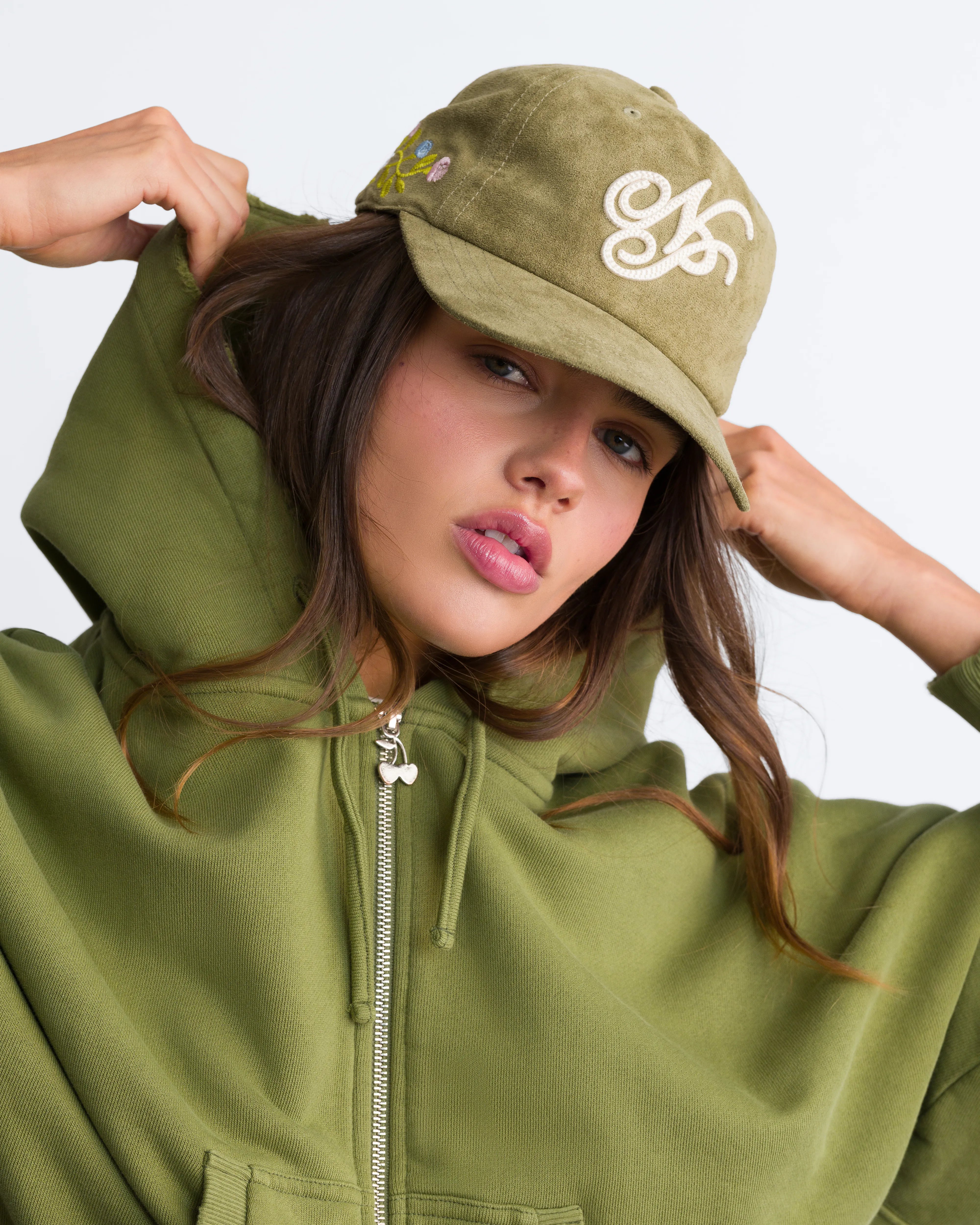 Script Cap Olive