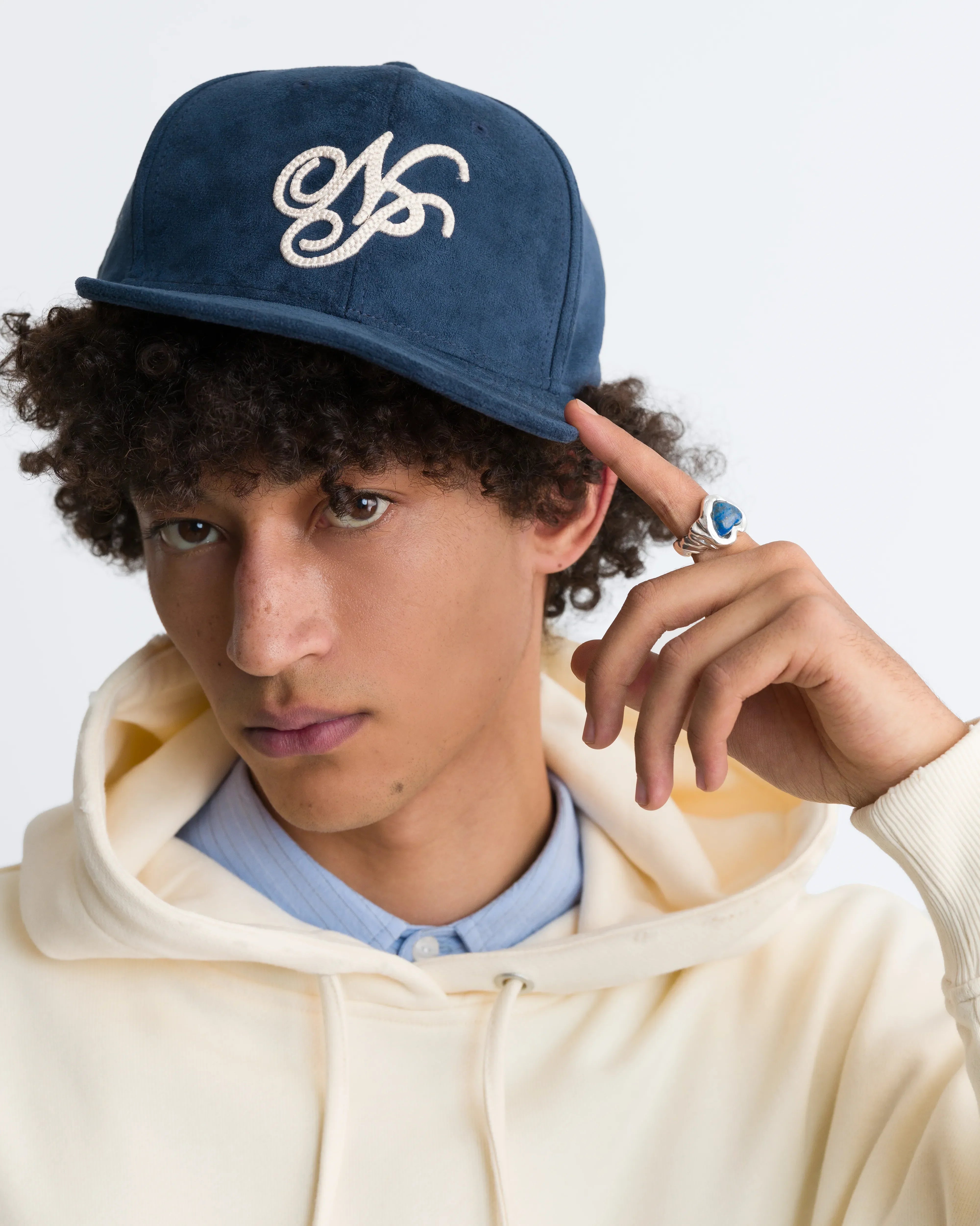 Script Cap Navy