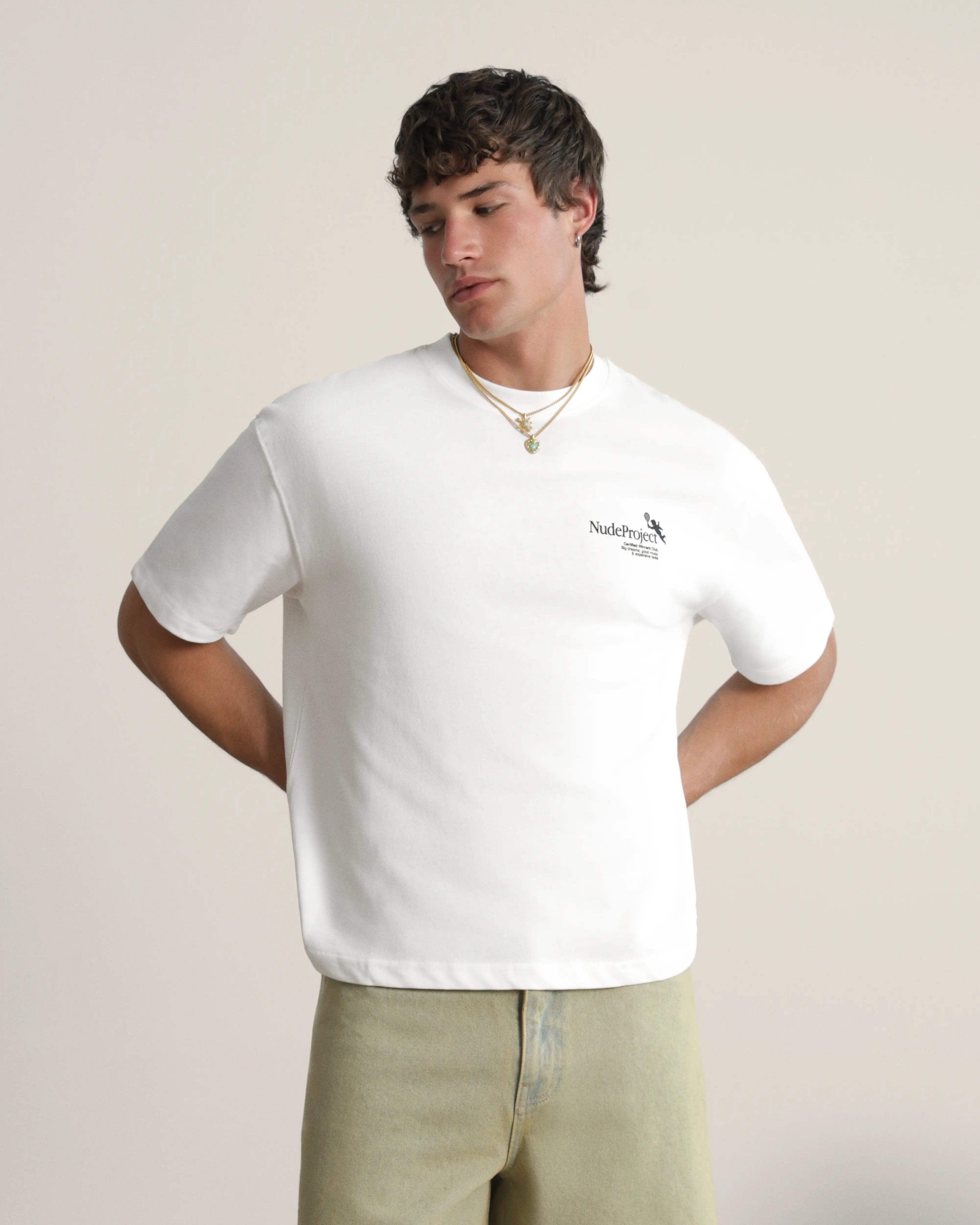 Tennis Tee White