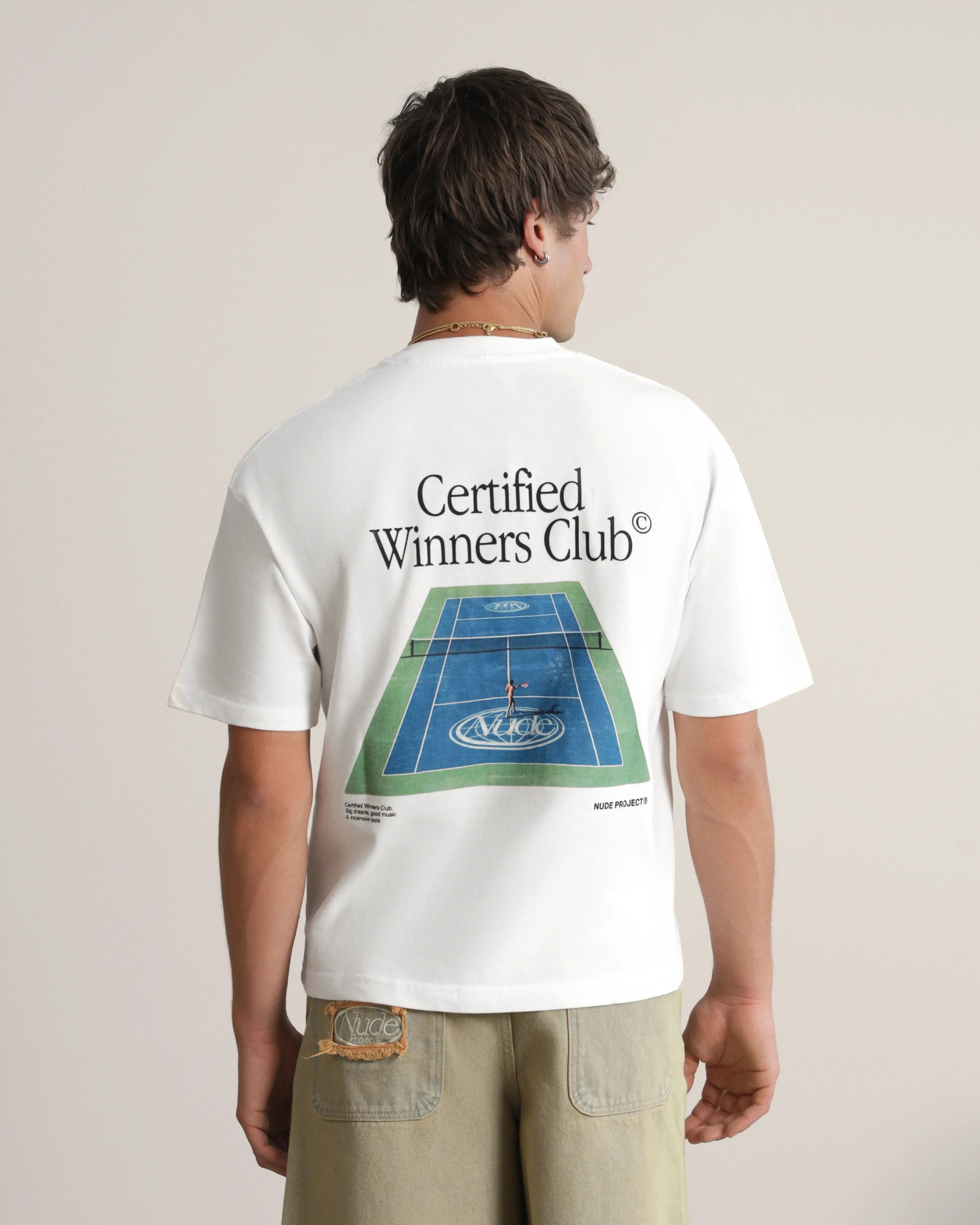 Tennis Tee White